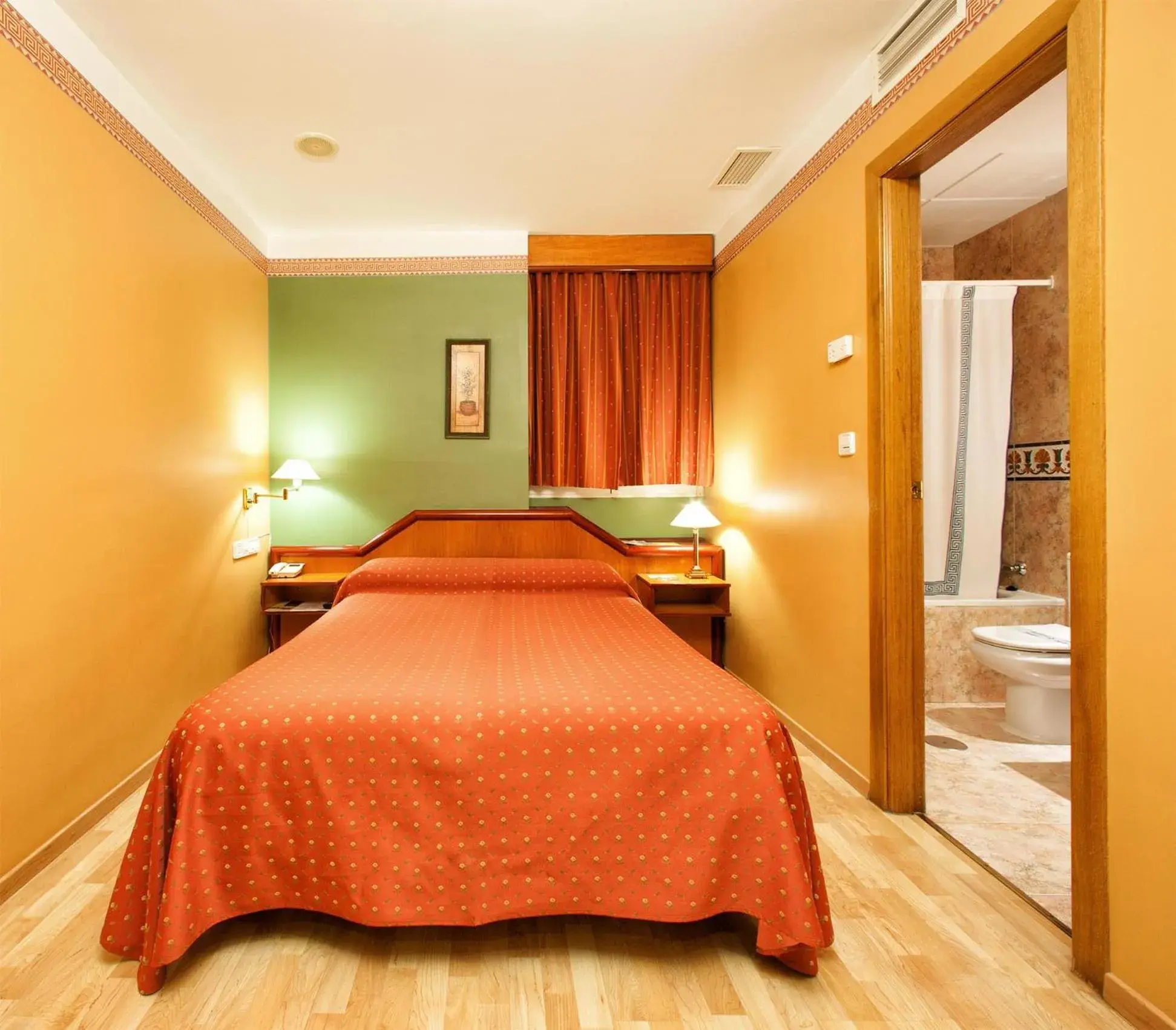 Bedroom, Bed in Hotel Torrepalma