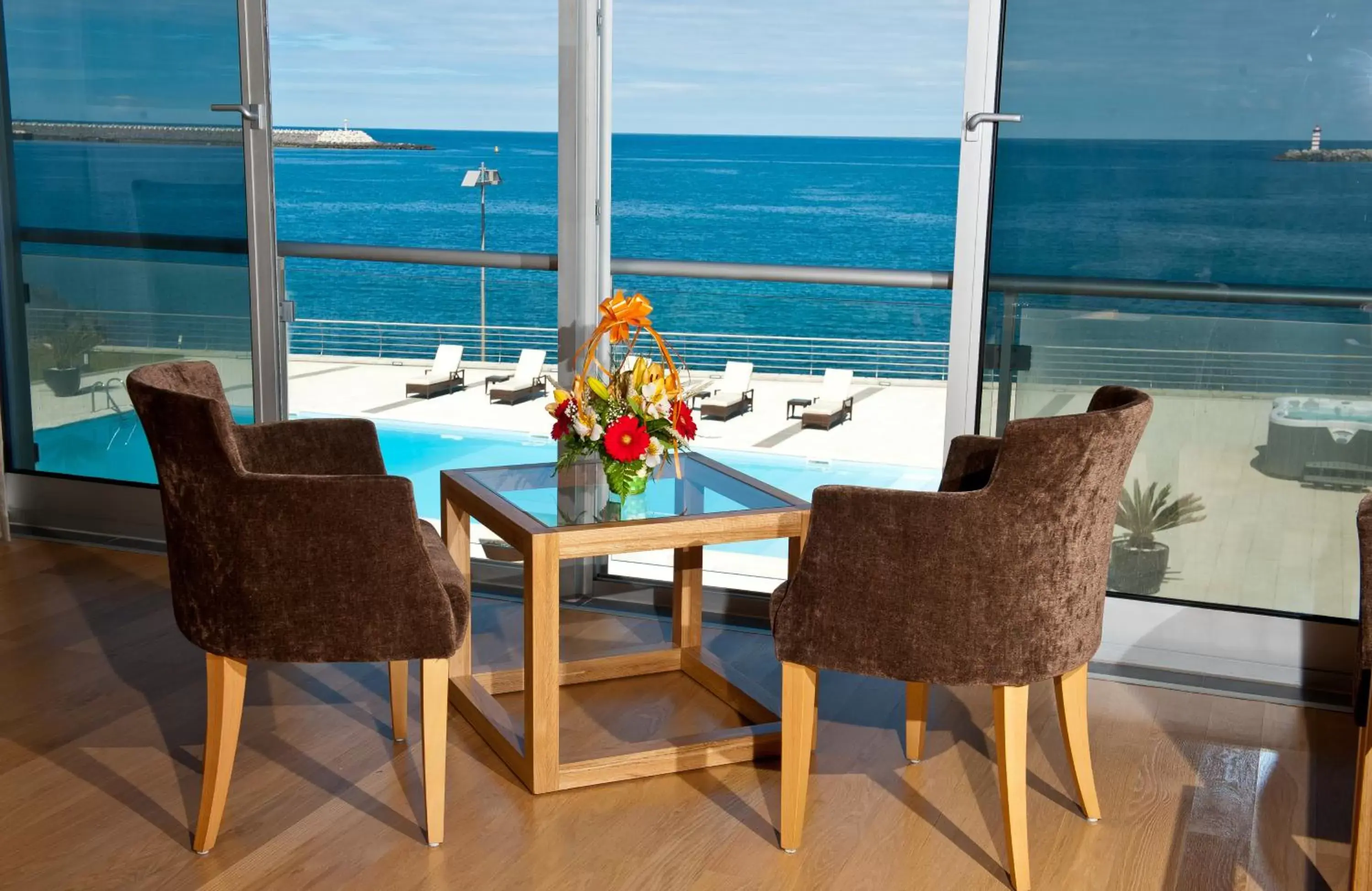 Communal lounge/ TV room, Sea View in Atlantida Mar Hotel