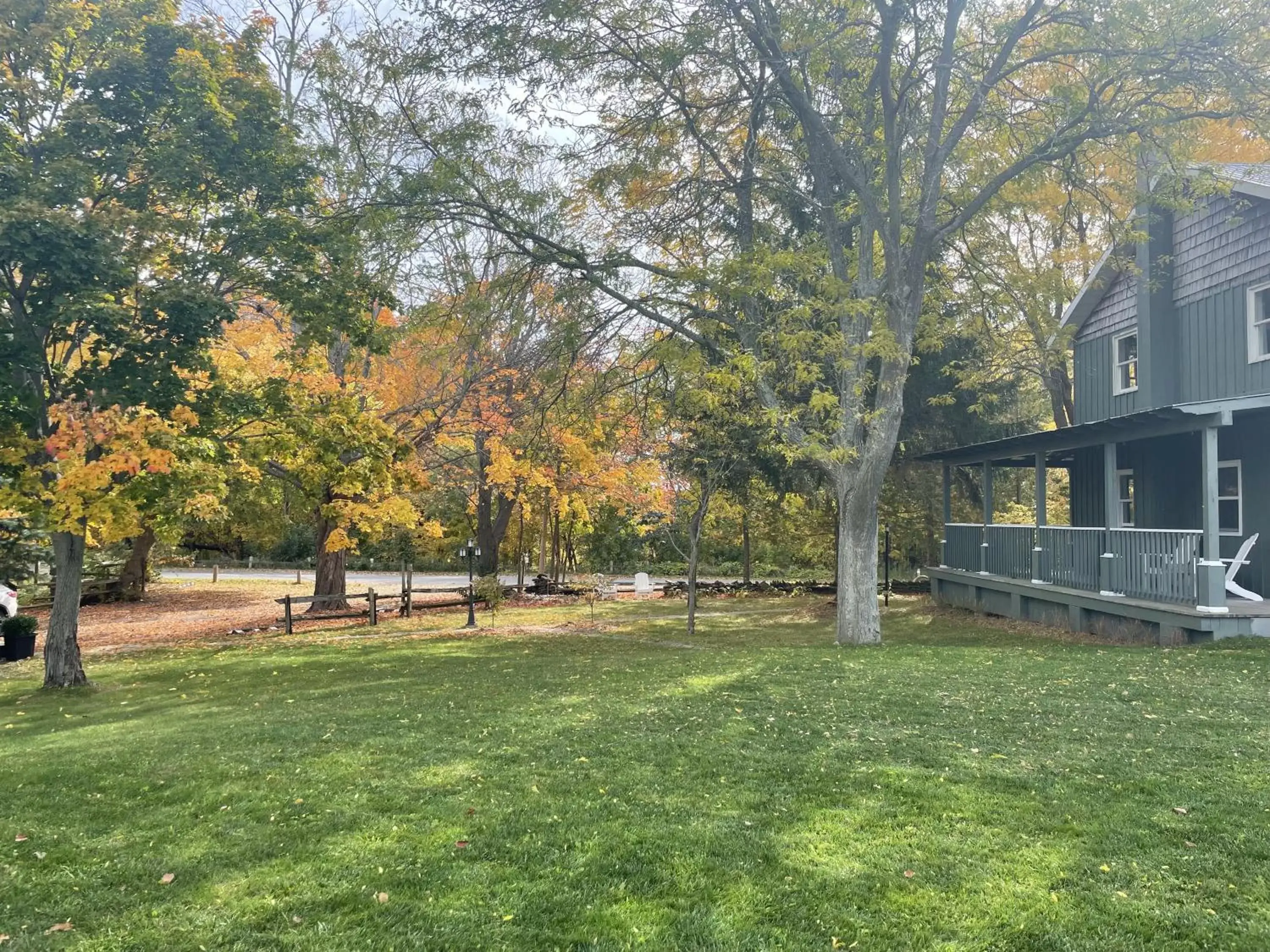 Garden in Jackson's Falls Country Inn