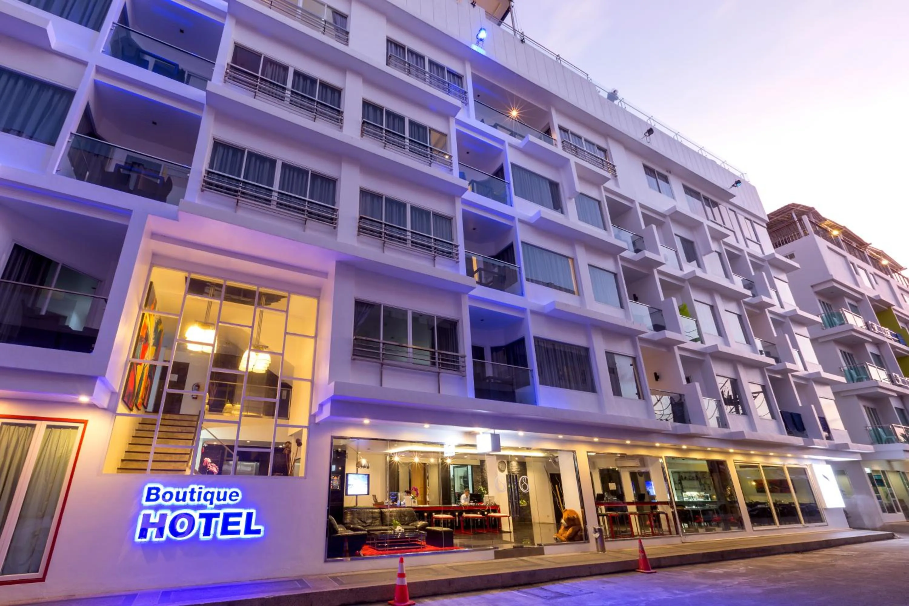 Facade/entrance in Grand Sunset Hotel Phuket