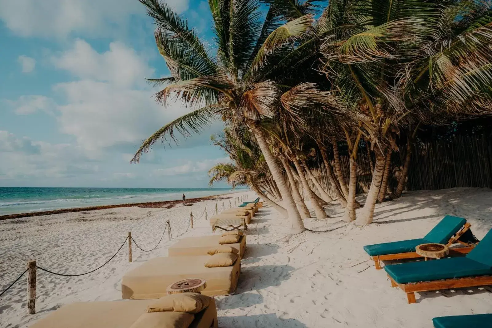 Beach in Ether Tulum