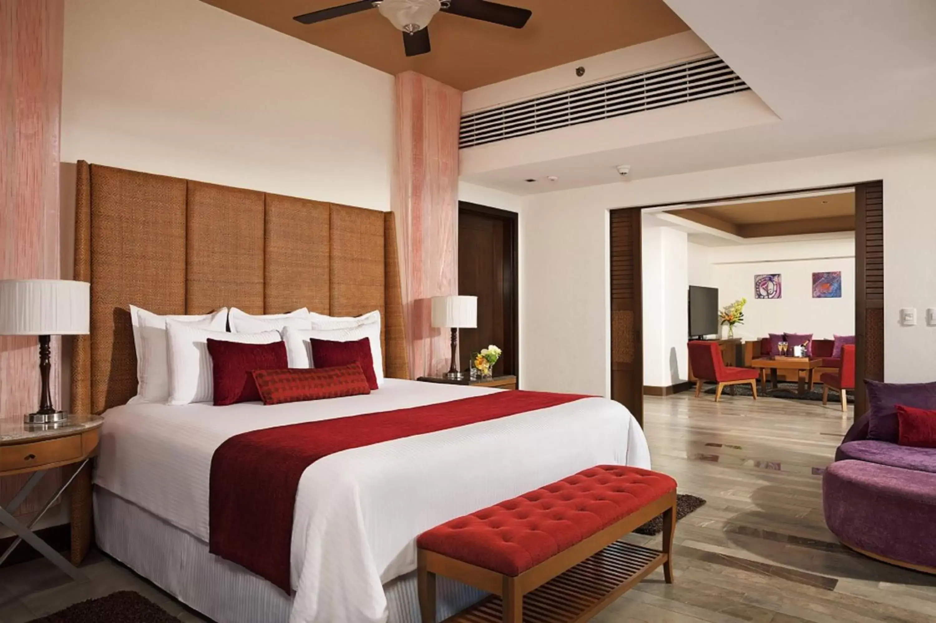 Bedroom, Bed in Secrets Vallarta Bay Resort & SPA - Adults Only