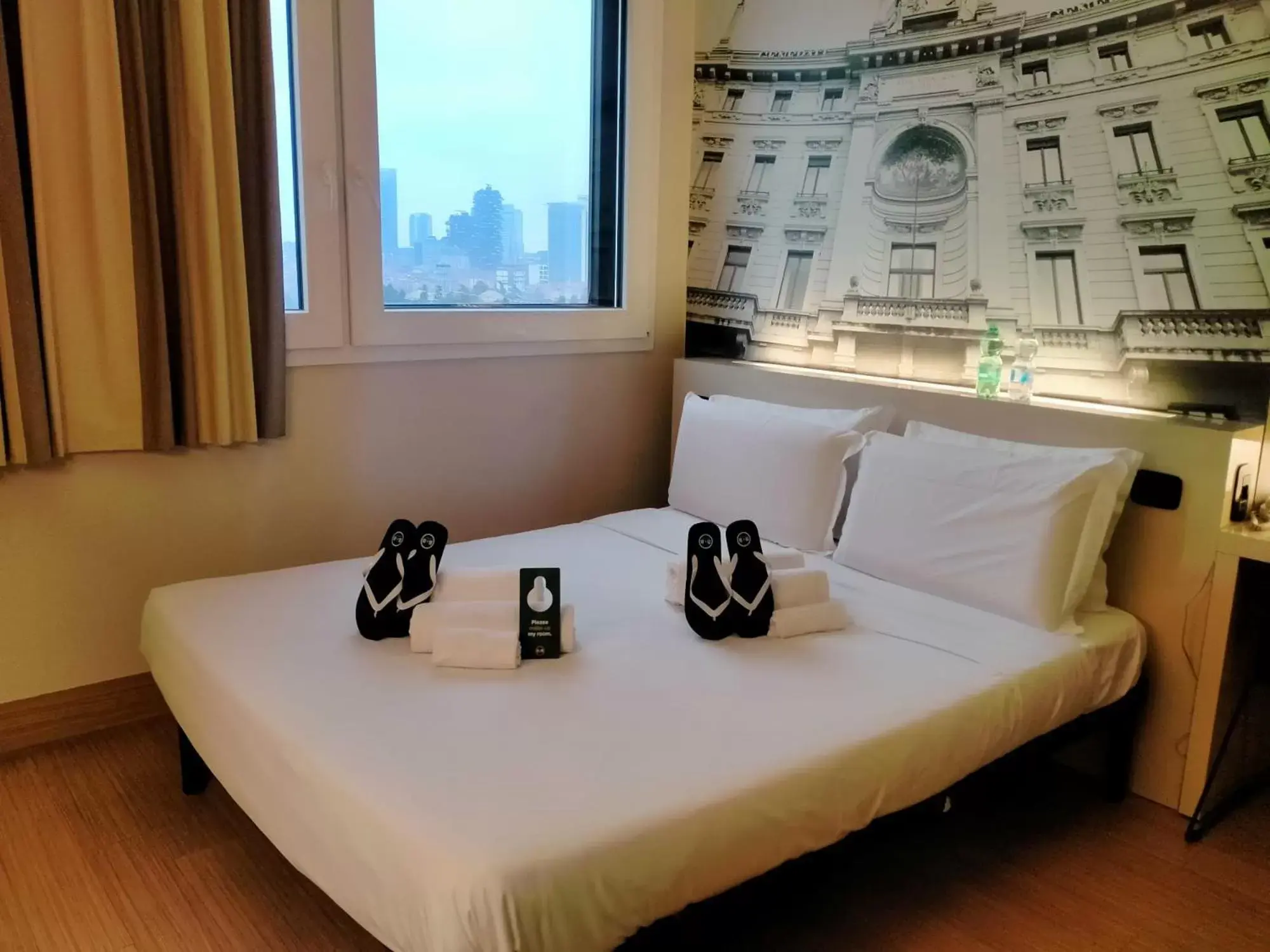 Bedroom, Bed in B&B Hotel Milano Cenisio Garibaldi