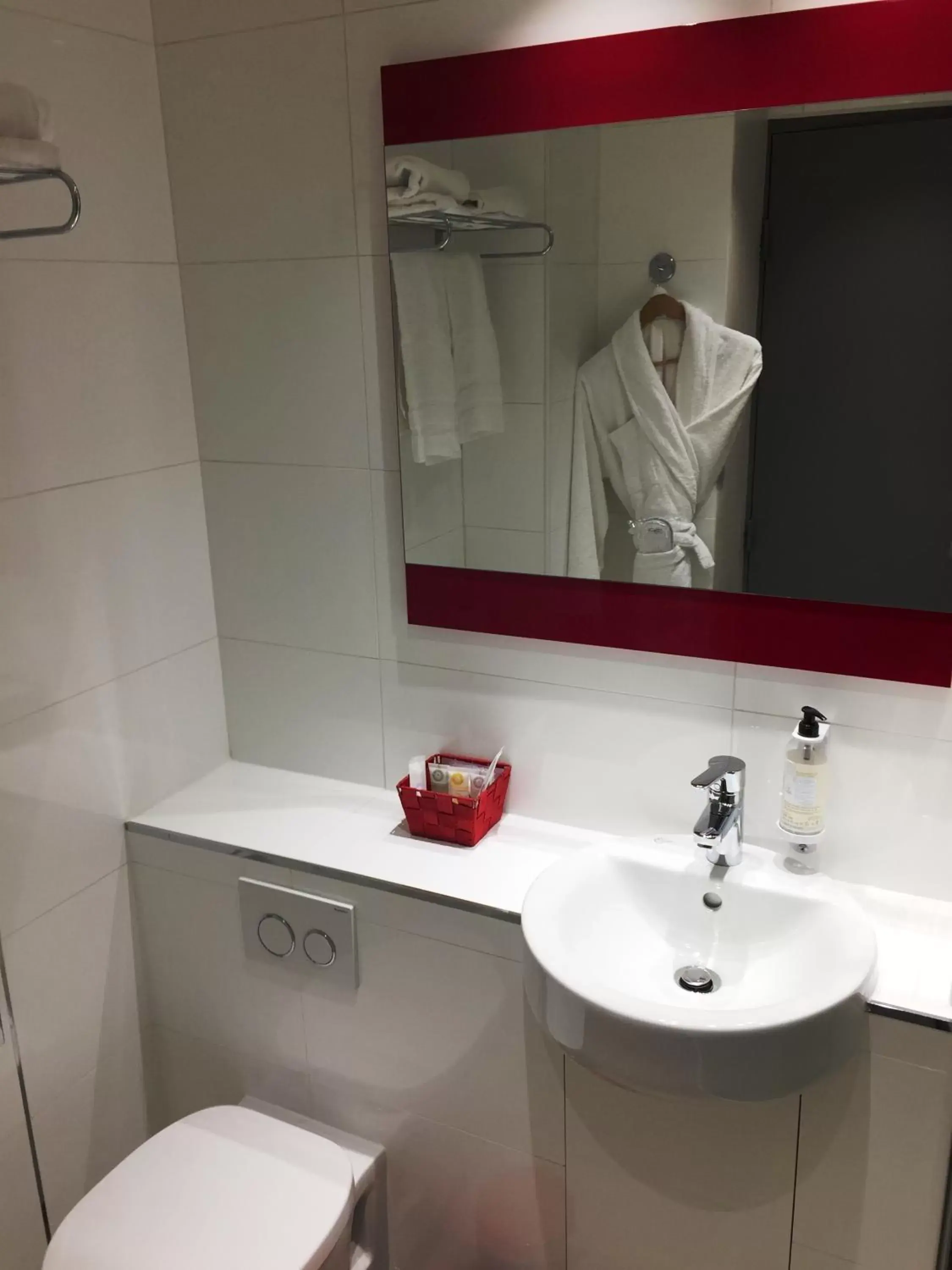Shower, Bathroom in Best Western Paris Saint Quentin