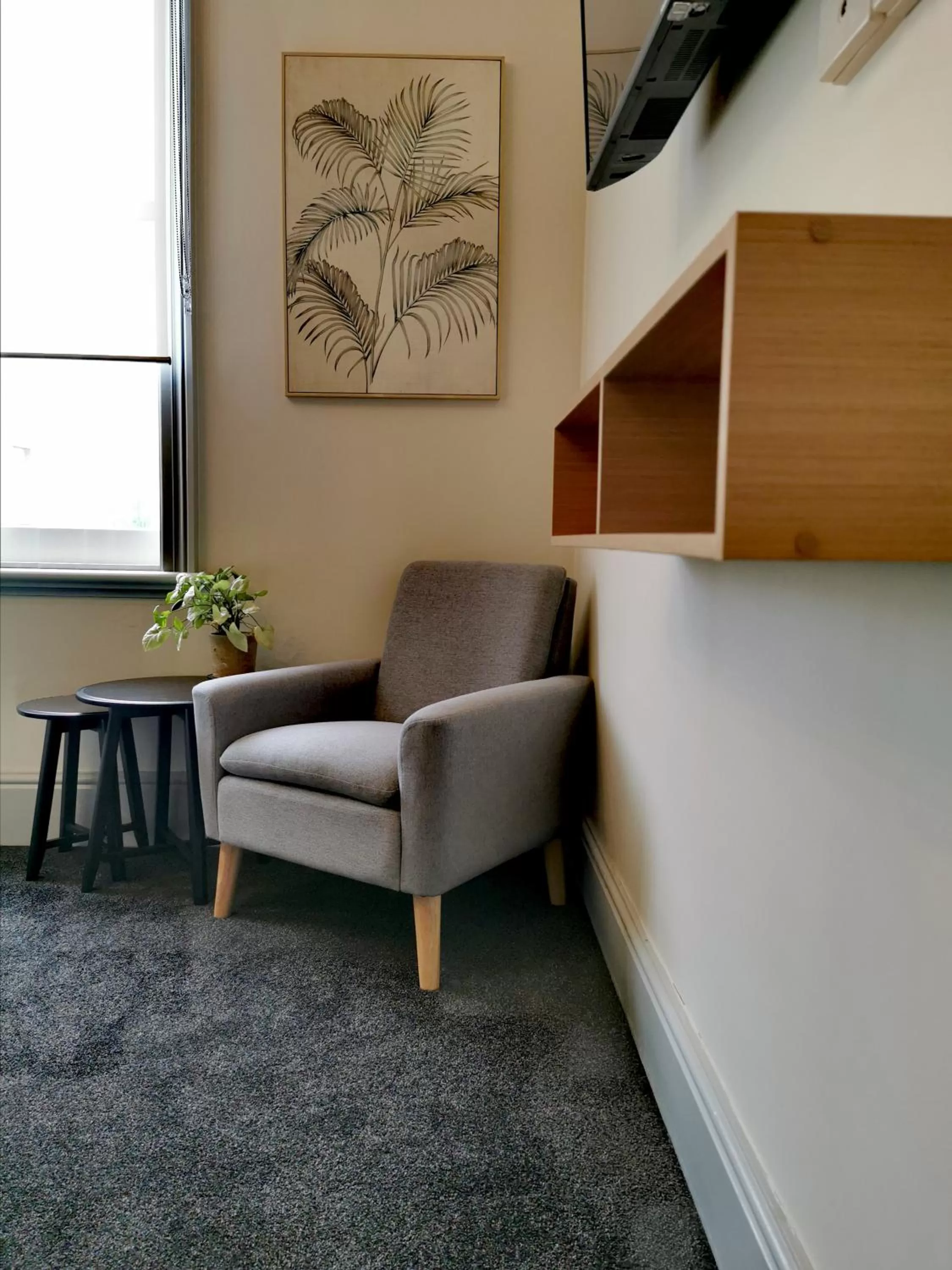 Seating area in Refresh109 on Cameron