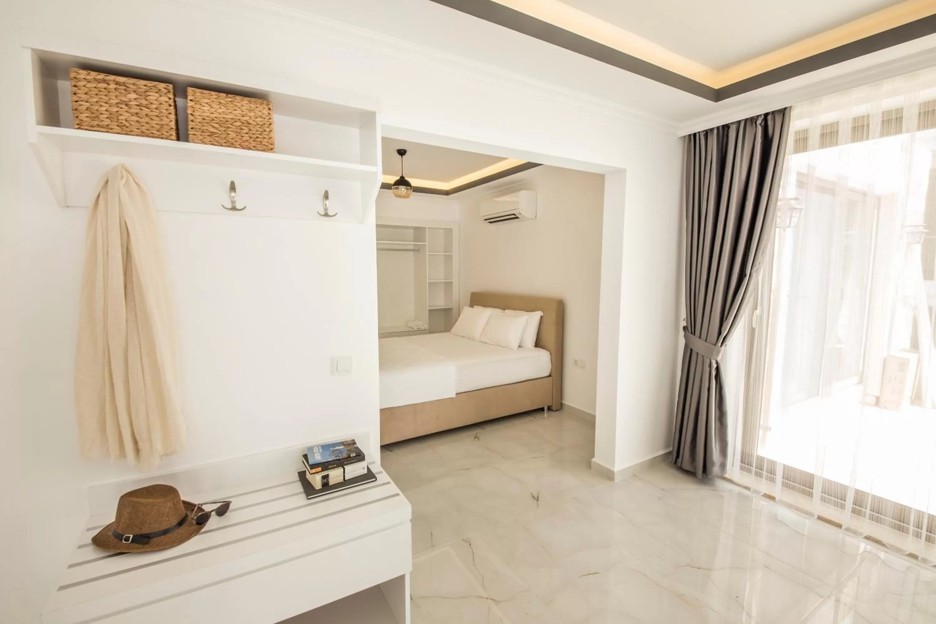 Bed in Cedrus Suites