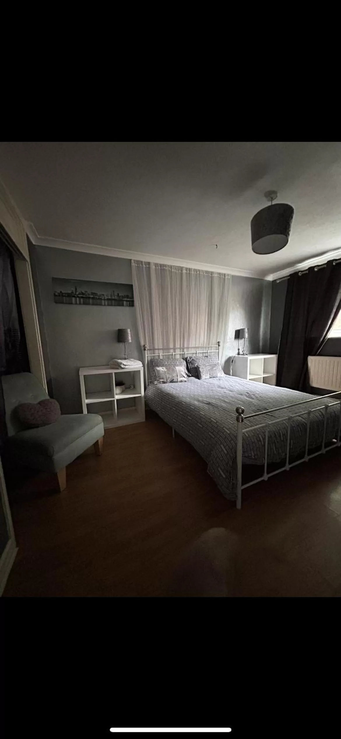 Bedroom, Bed in Home from home, close to Redditch hospital & transport links