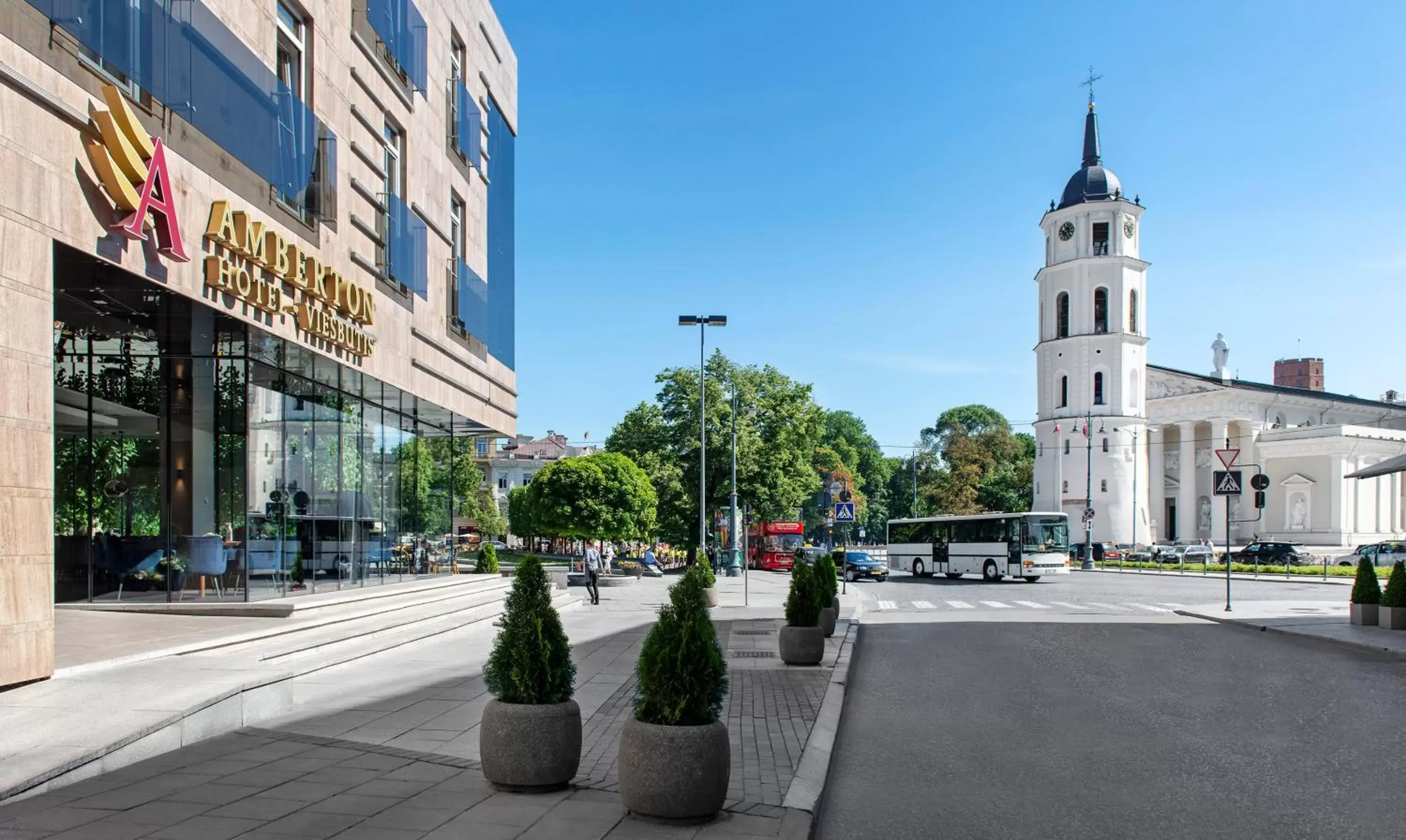 Property building, Neighborhood in Amberton Cathedral Square Hotel Vilnius