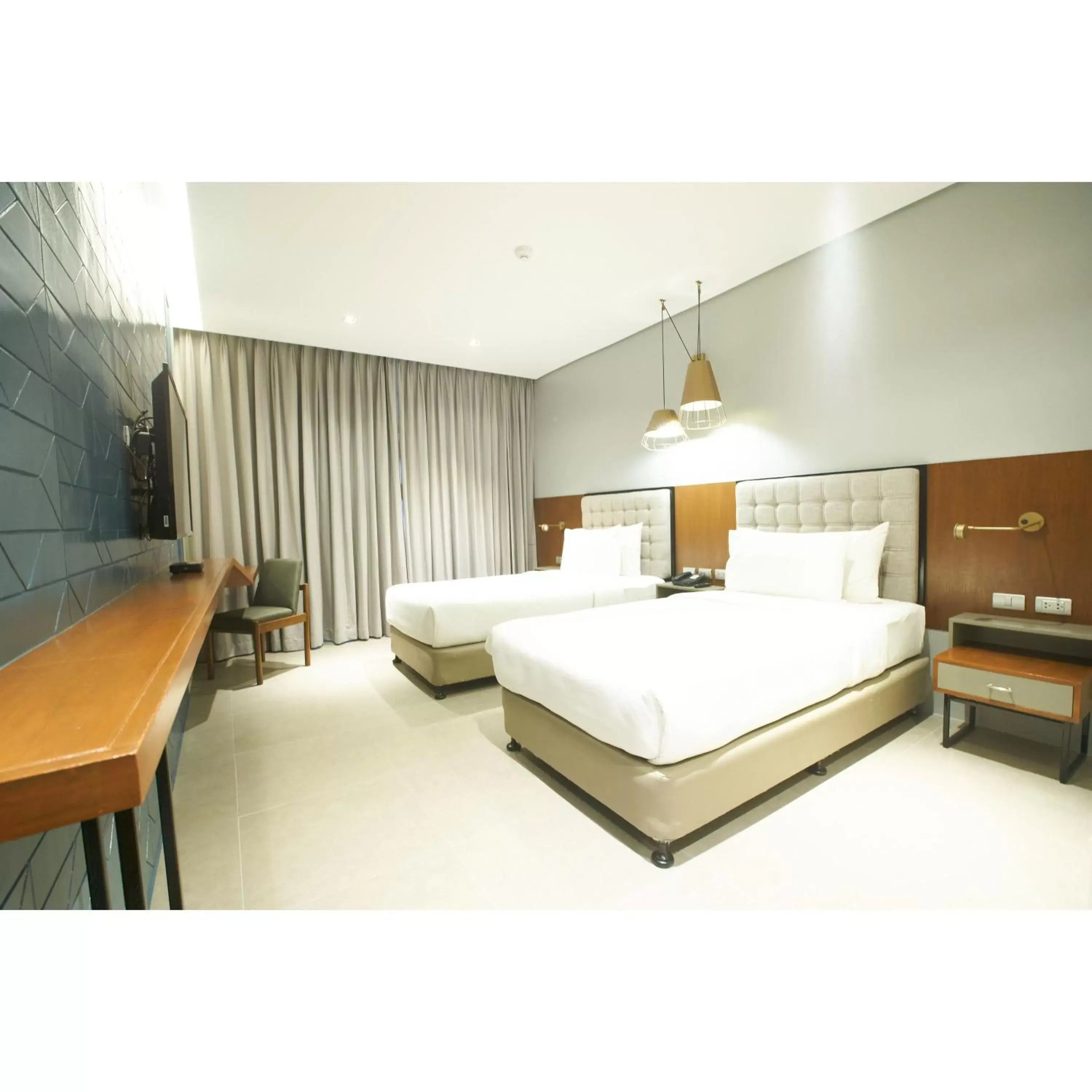 Bed in Summit Galleria Cebu - Multiple Use Hotel