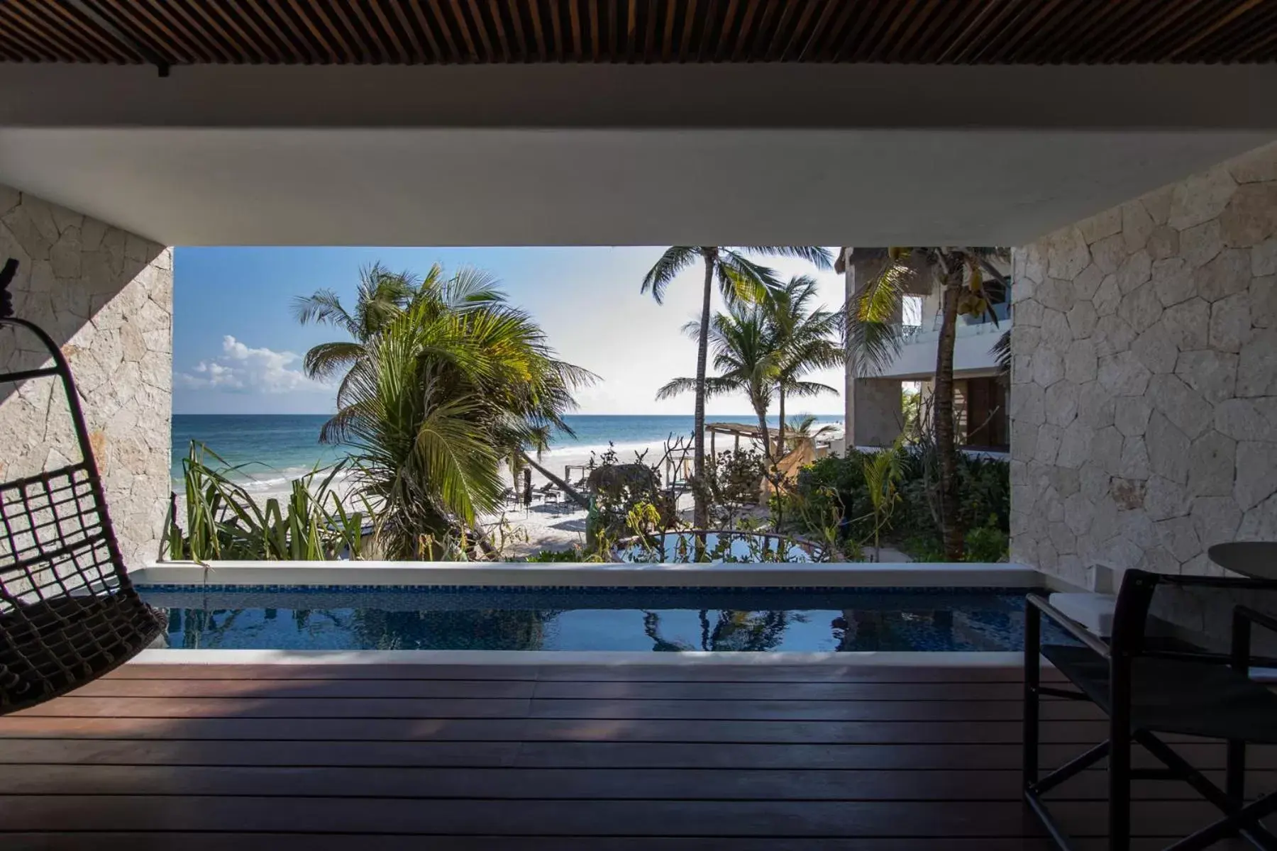 Balcony/Terrace, Swimming Pool in Tago Tulum by G Hotels