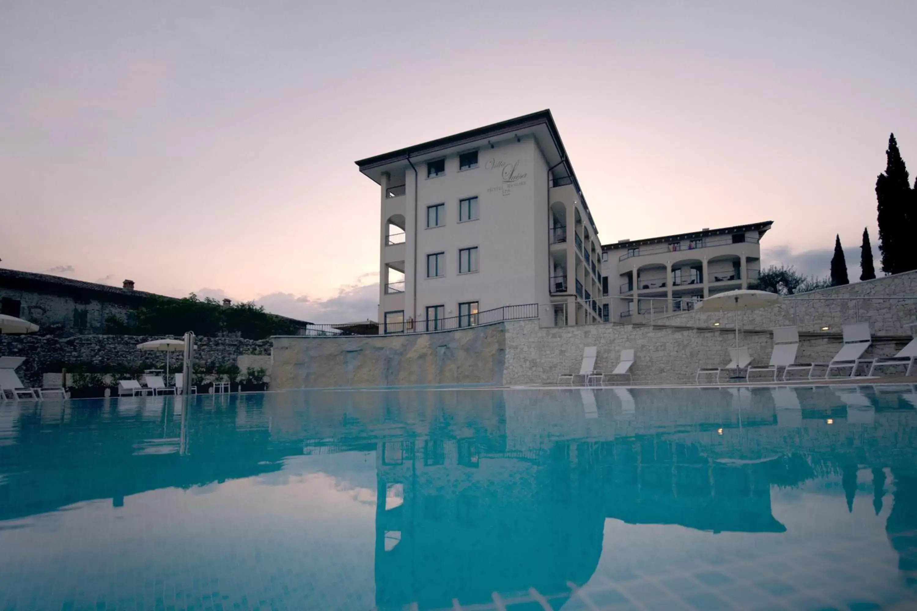 Facade/entrance, Property Building in Hotel Resort Villa Luisa & Spa