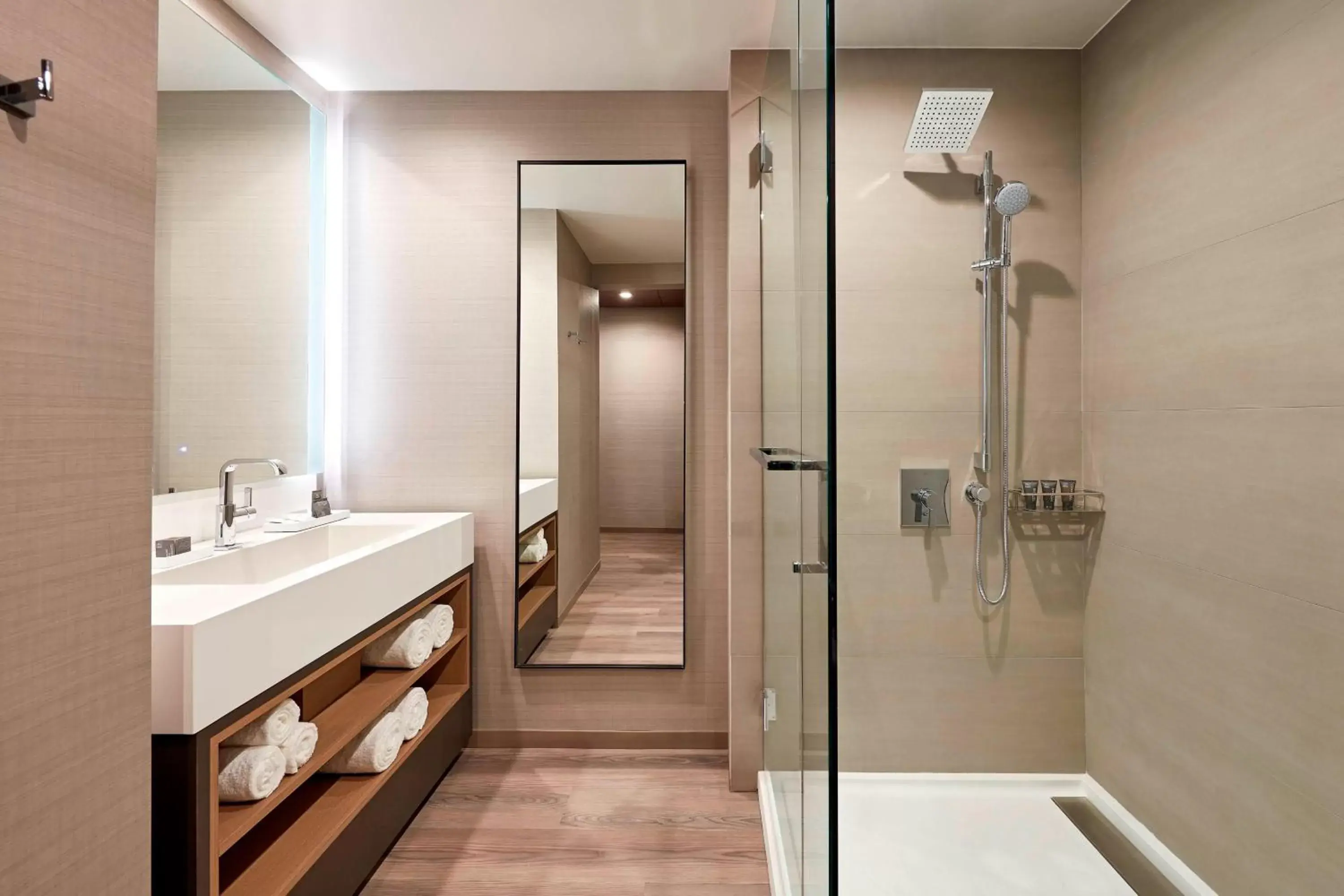 Bathroom in AC Hotel by Marriott Sunnyvale Cupertino