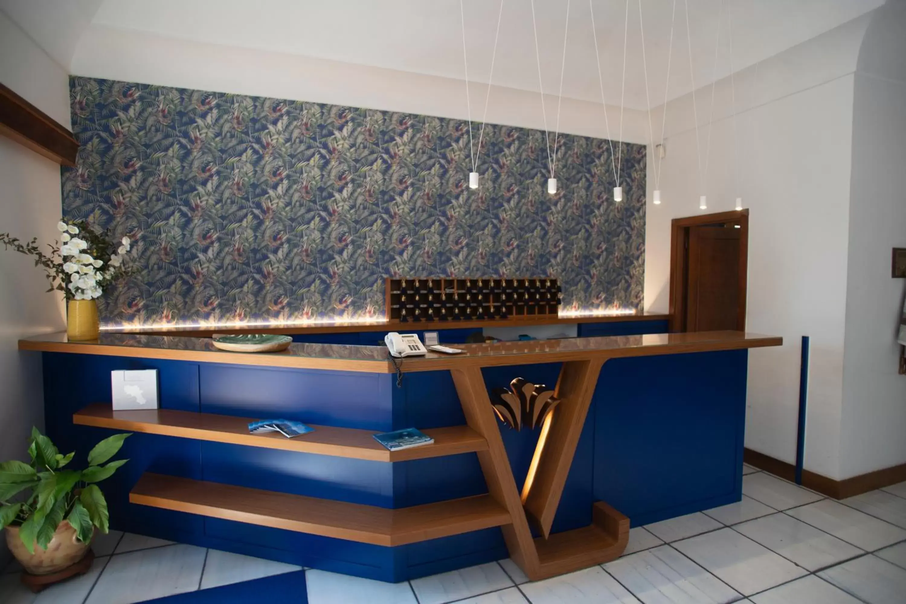 Lobby or reception in Hotel Villa Luisa Lobby or reception in Hotel Villa Luisa