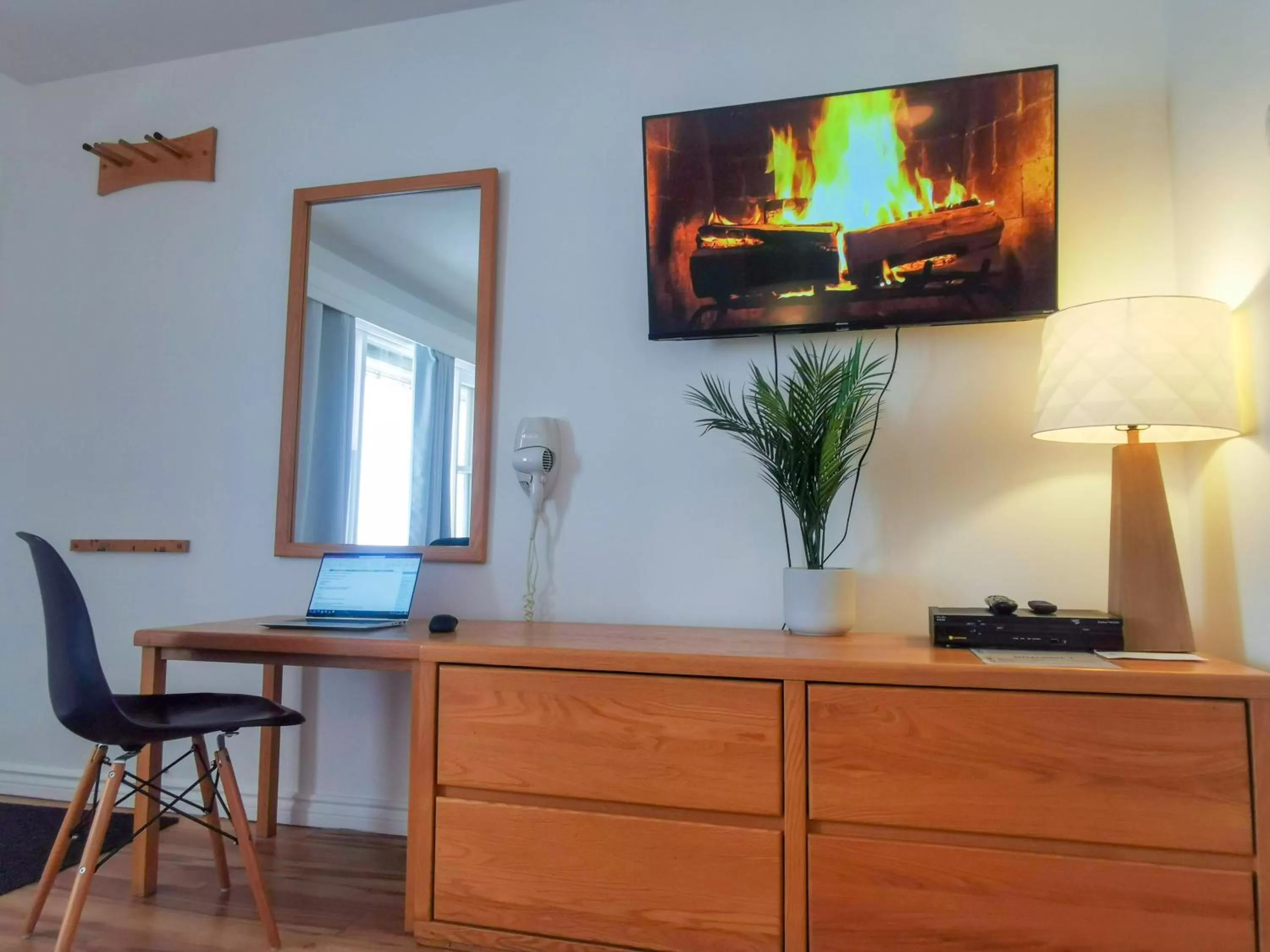 TV/Entertainment Center in Lofts Fleuve et Montagnes