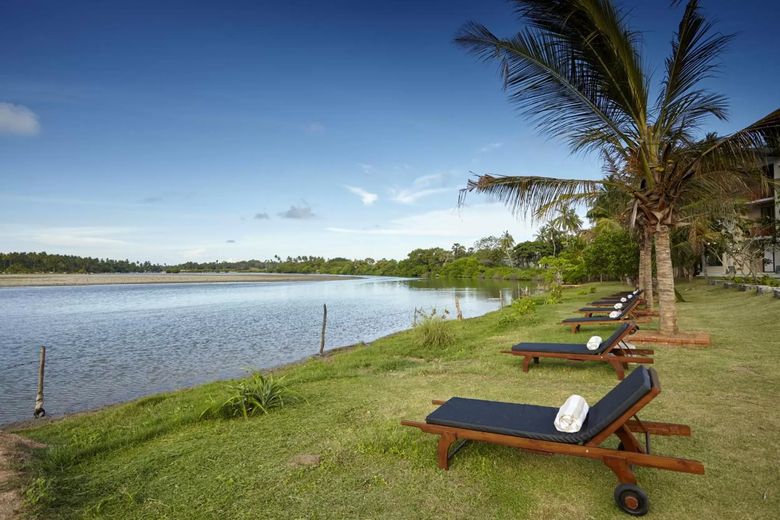 River view in Amaranthe Bay Resort & Spa River view in Amaranthe Bay Resort & Spa