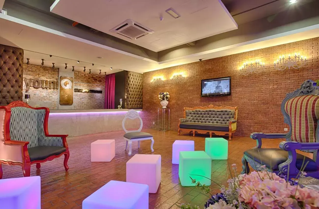 Lobby or reception in the youniQ Hotel, Kuala Lumpur International Airport Lobby or reception in the youniQ Hotel, Kuala Lumpur International Airport