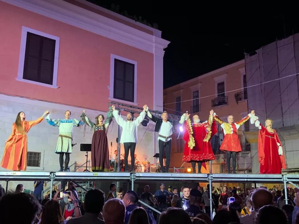 Evening entertainment in Bed & Breakfast De Nittis