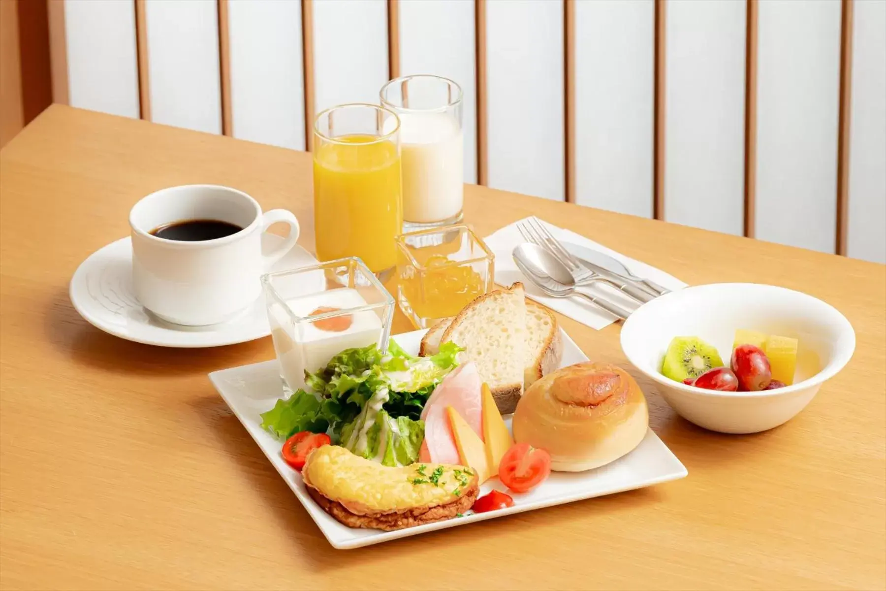 Breakfast in Tomoya Residence Hotel Kyoto