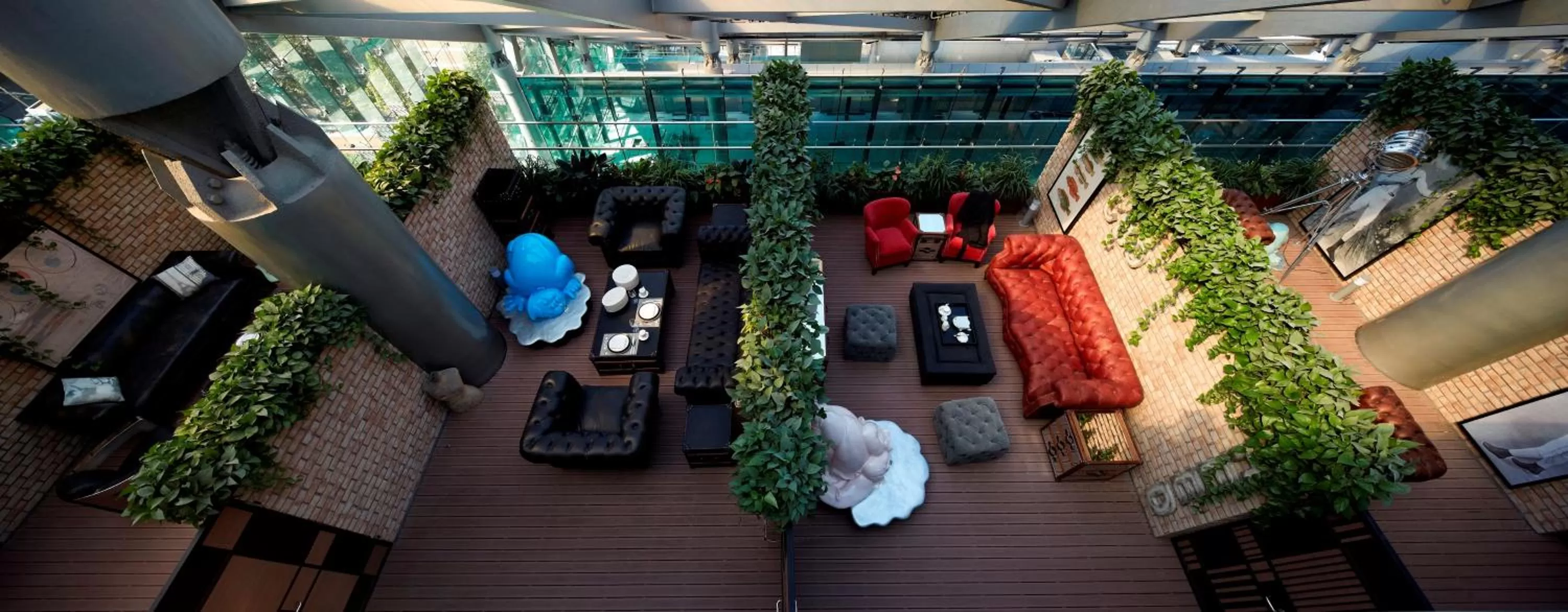 Lobby or reception in Hotel Éclat Beijing