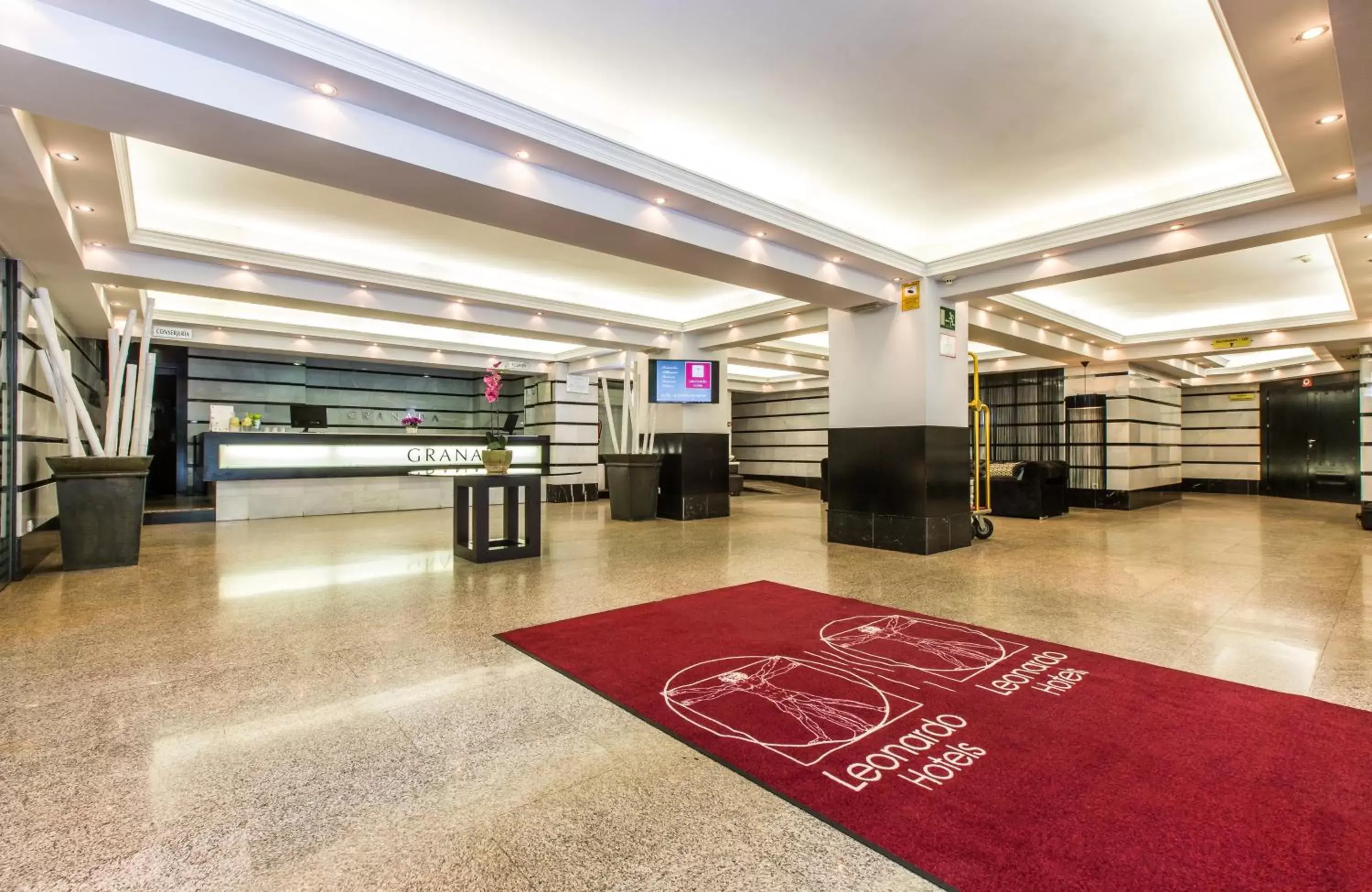 Lobby or reception, Lobby/Reception in Leonardo Hotel Granada