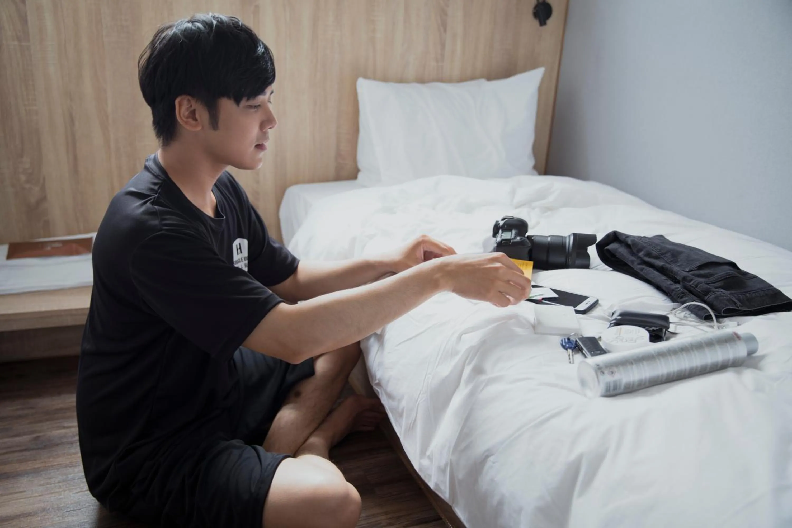 Bedroom in Single Inn-Kaohsiung Station