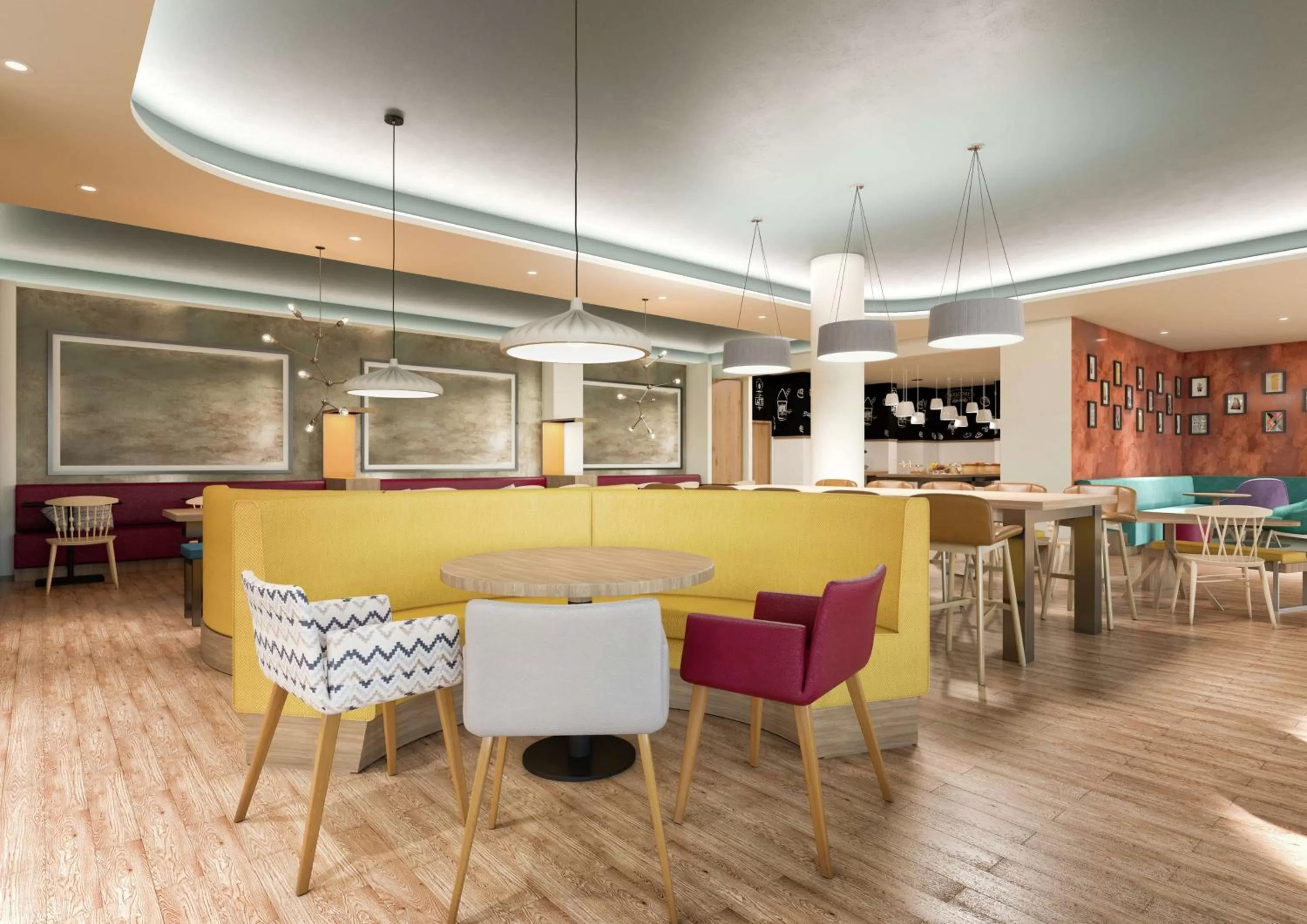 Restaurant/places to eat in Hampton By Hilton Manchester Northern Quarter