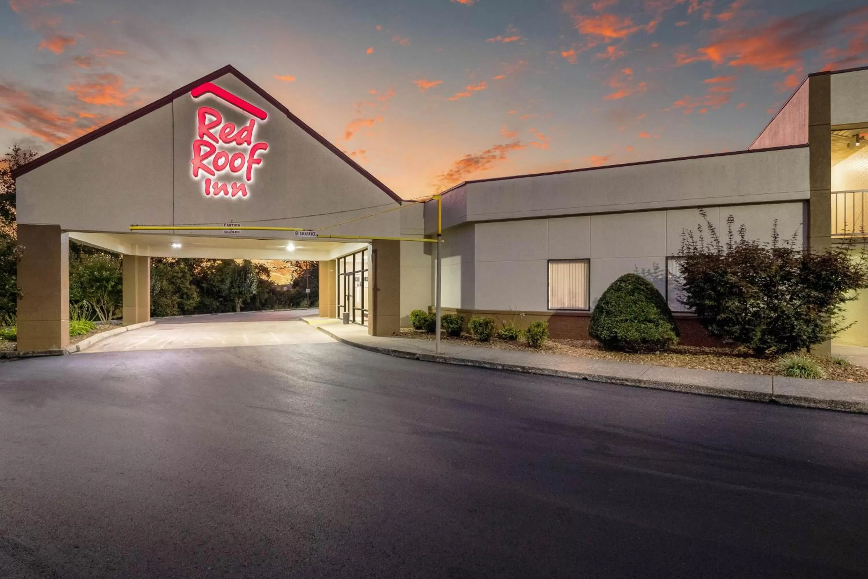Property building in Red Roof Inn Clarksville