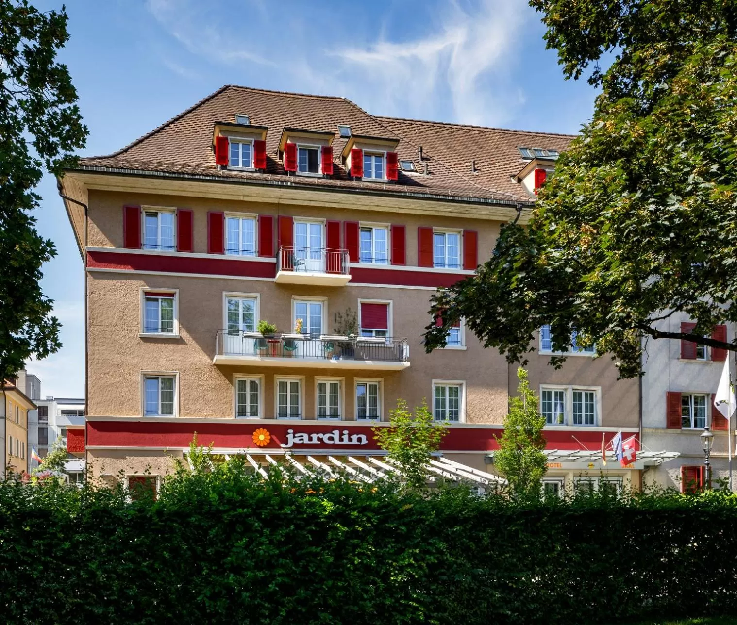 Property building in Hotel Jardin Bern