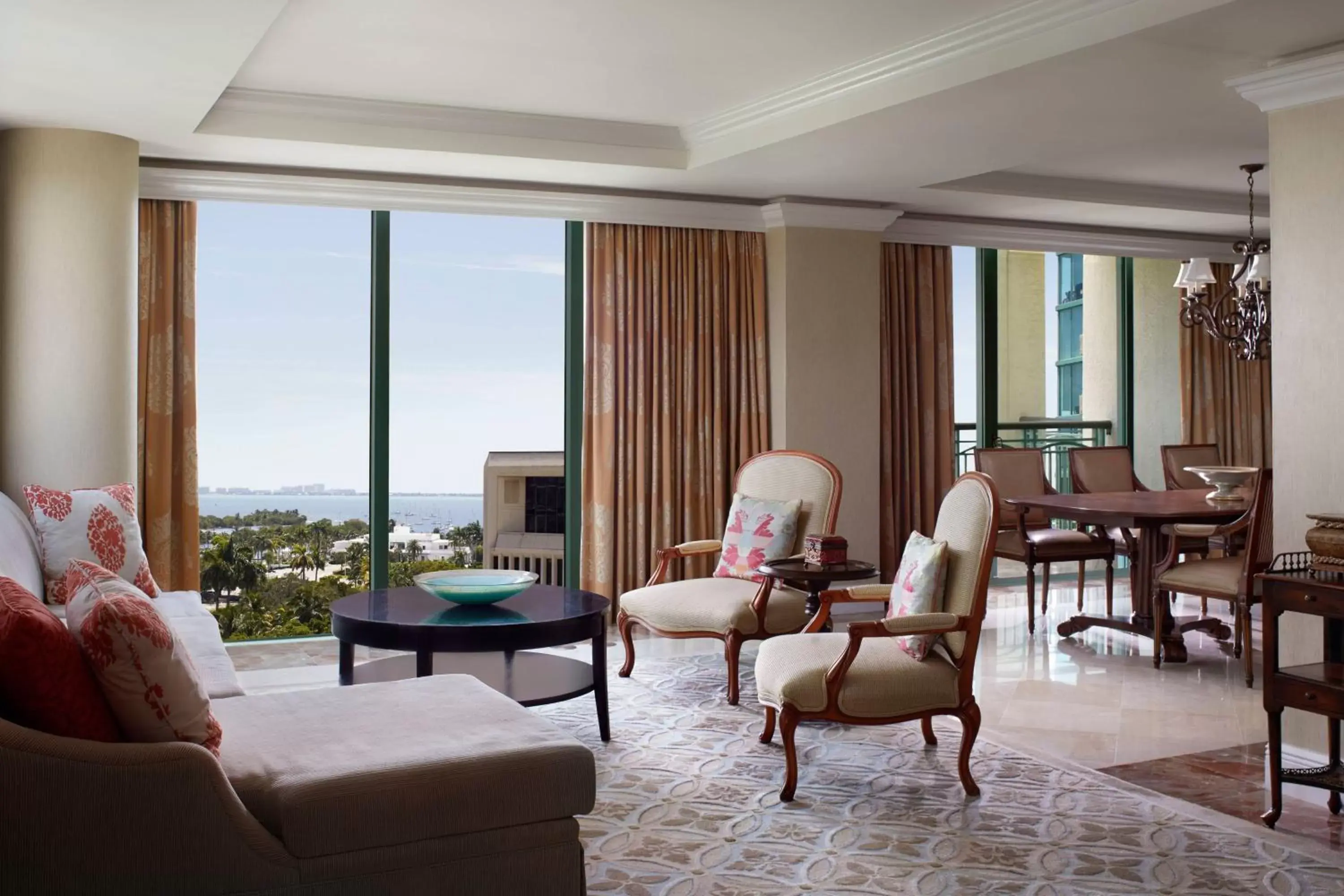 Living room, Seating Area in The Ritz-Carlton Coconut Grove, Miami