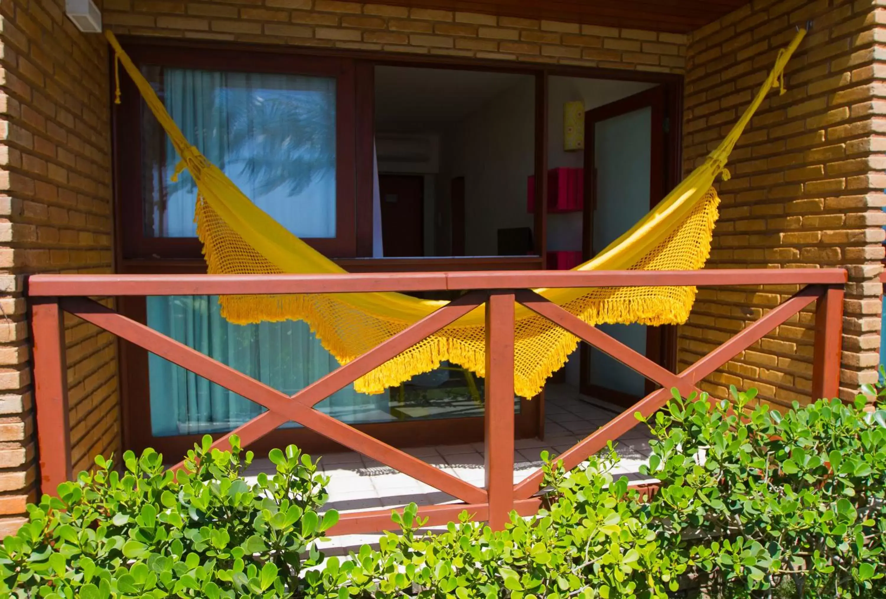 Patio in Hotel Areias Belas