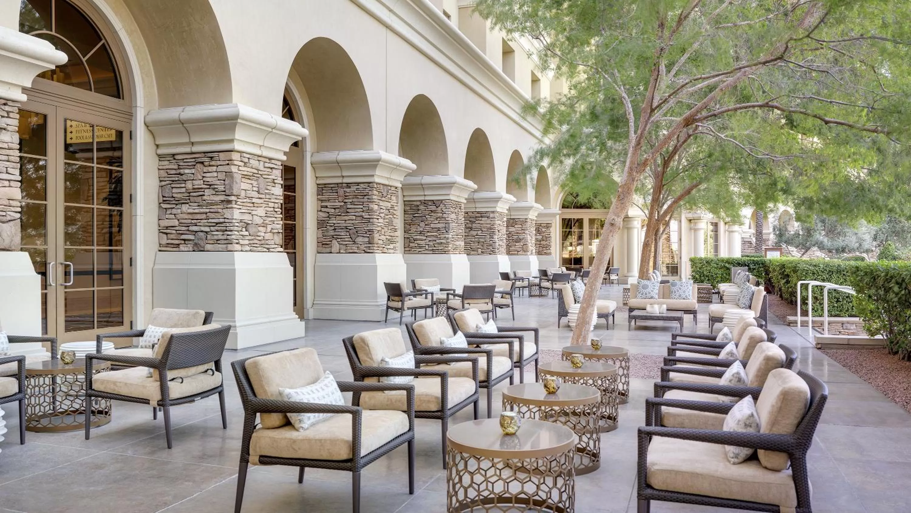 Patio in Green Valley Ranch Resort Spa Casino