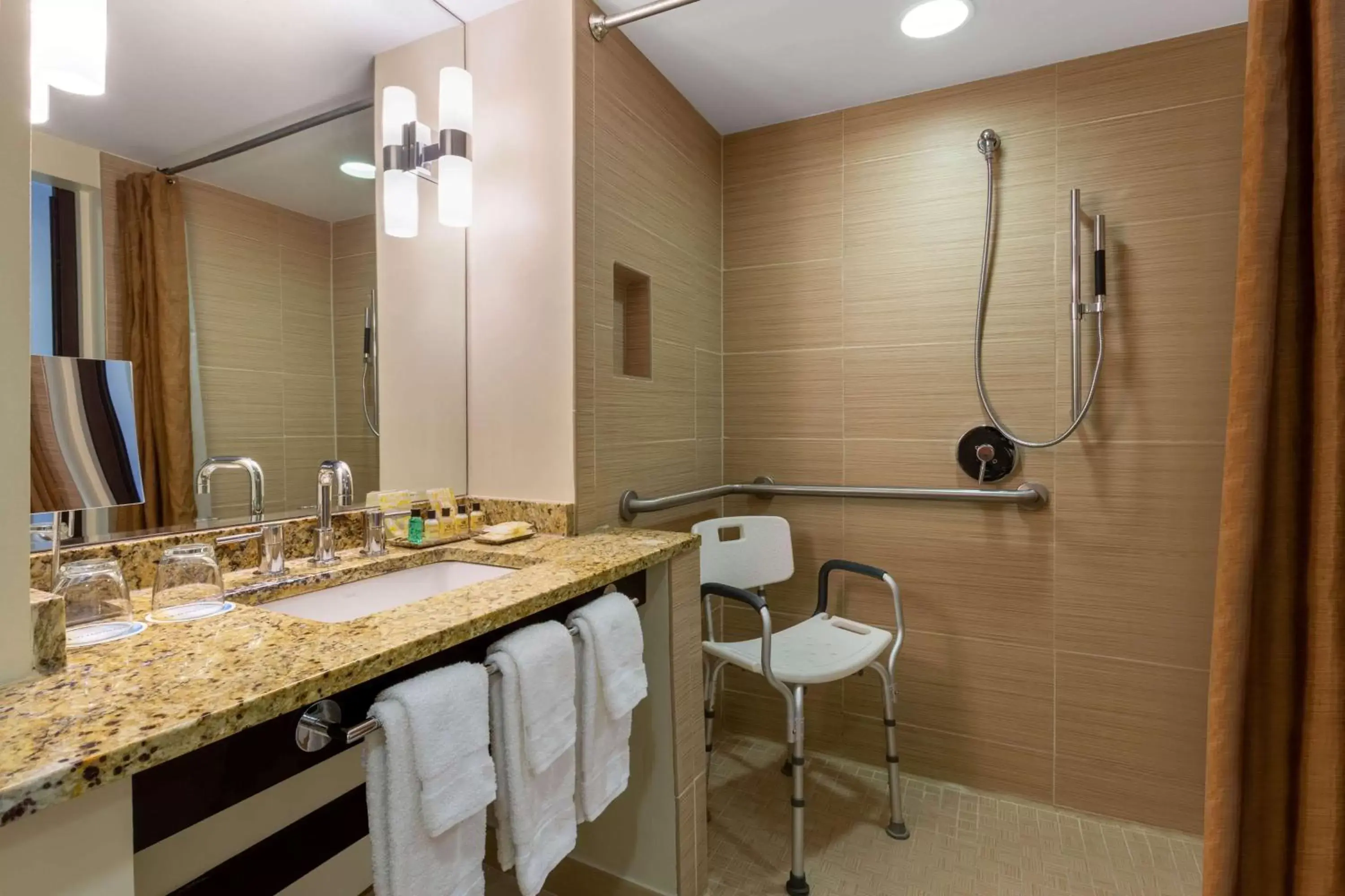 Shower, Bathroom in Wyndham Deerfield Beach Resort