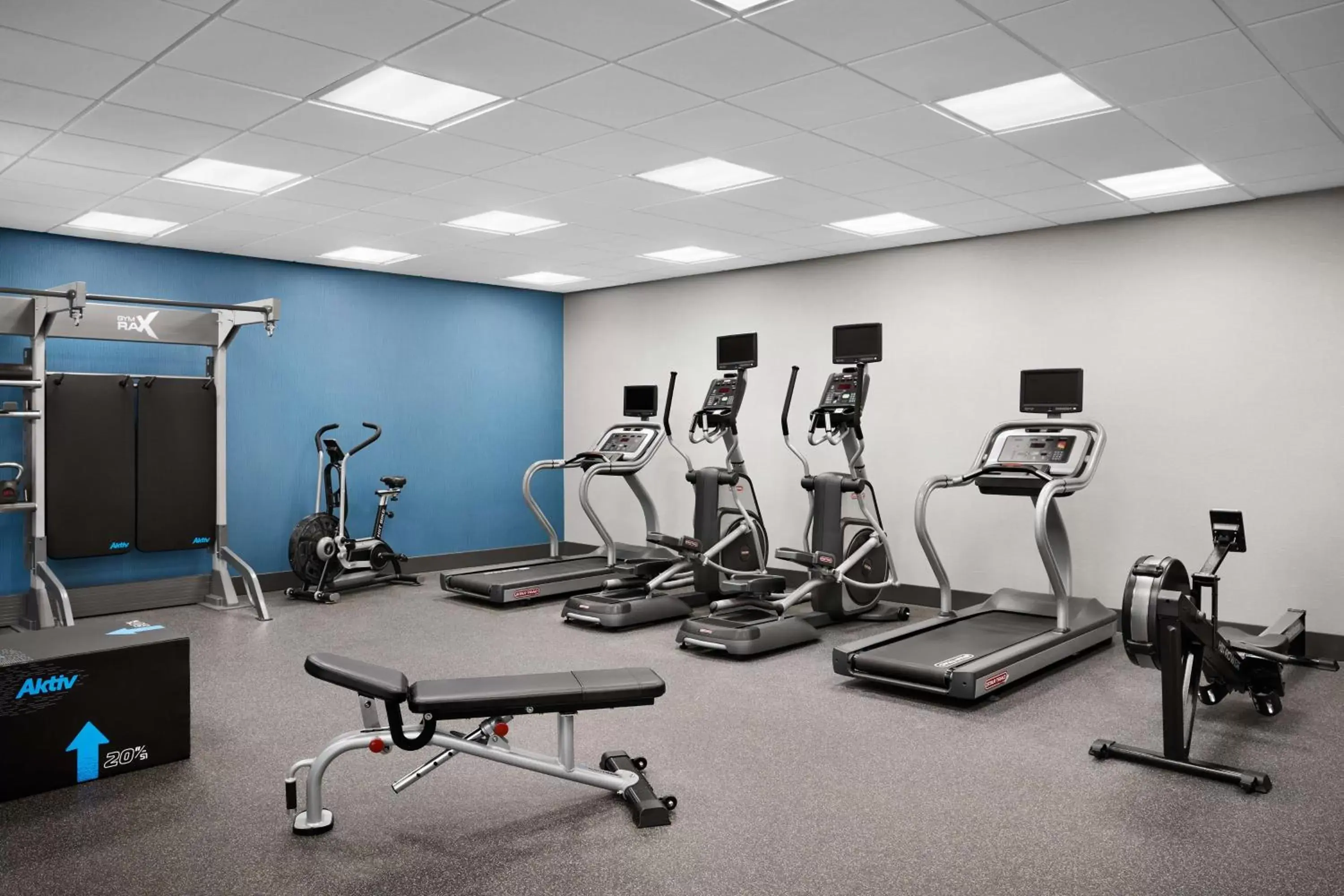 Fitness centre/facilities, Fitness Center/Facilities in Hampton Inn & Suites Charlotte Steele Creek Road, NC