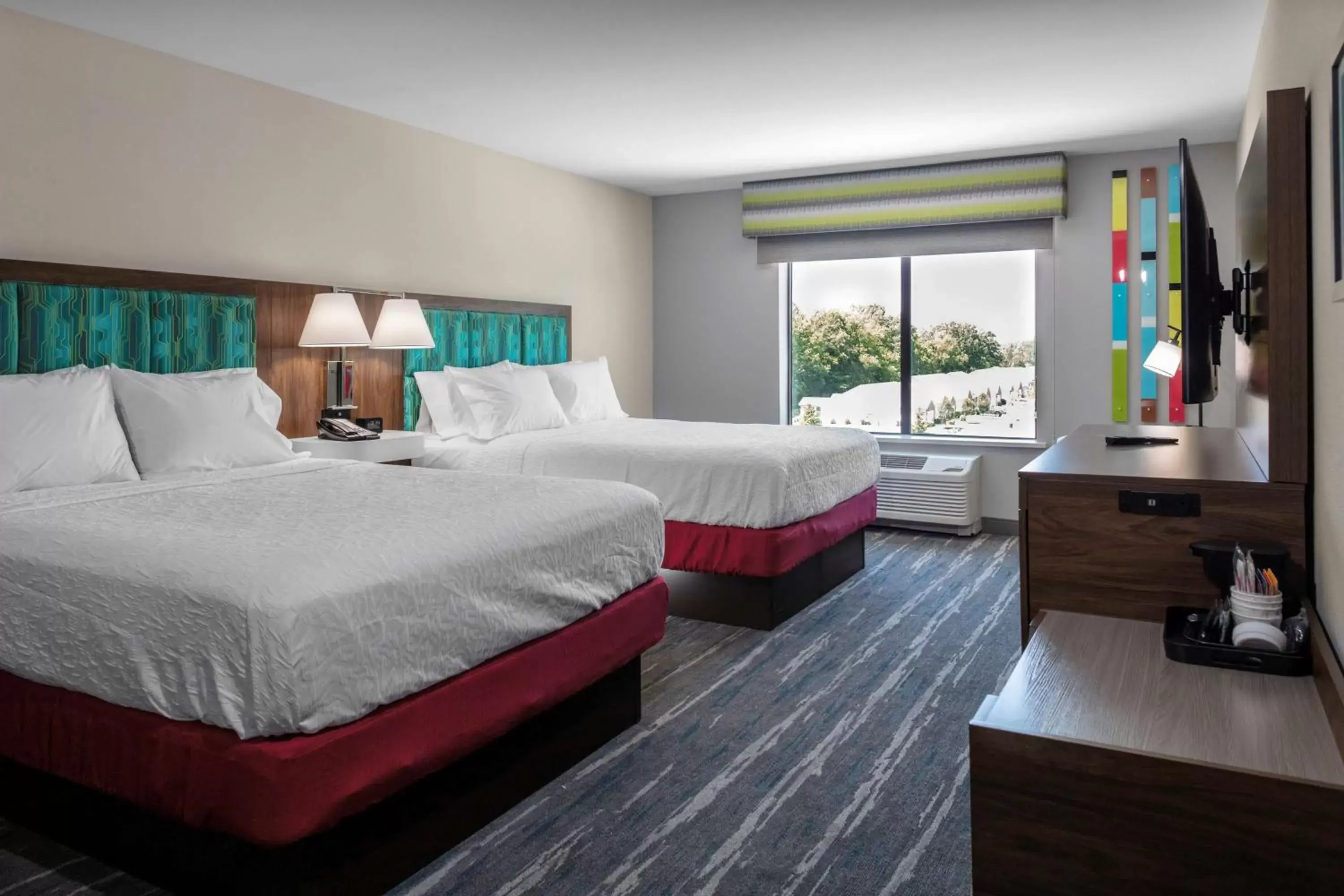 Bedroom, Bed in Hampton Inn & Suites Avon Indianapolis