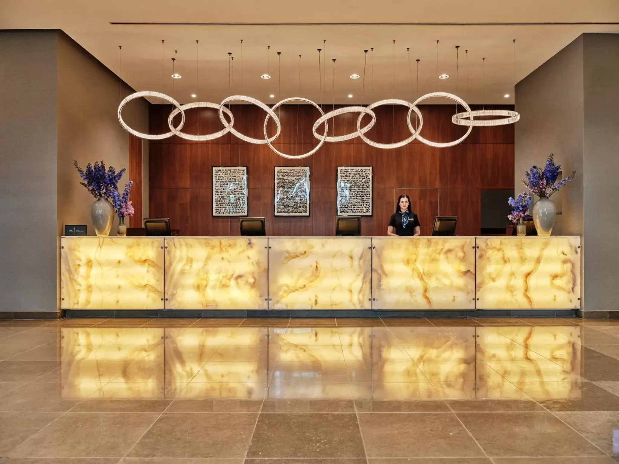 Property building, Lobby/Reception in InterContinental Warszawa, an IHG Hotel