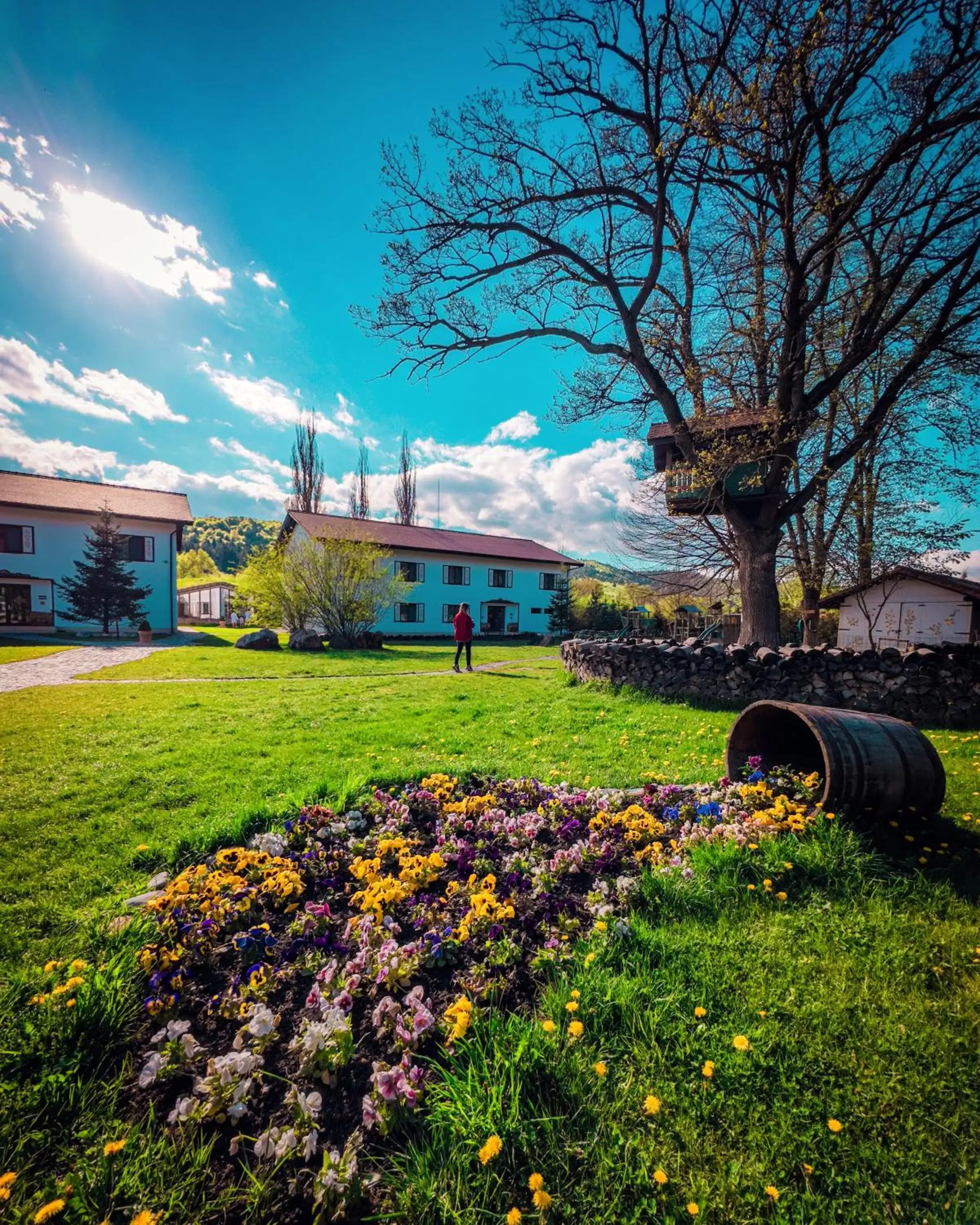 Spring, Garden in Wolkendorf Bio Hotel & Spa