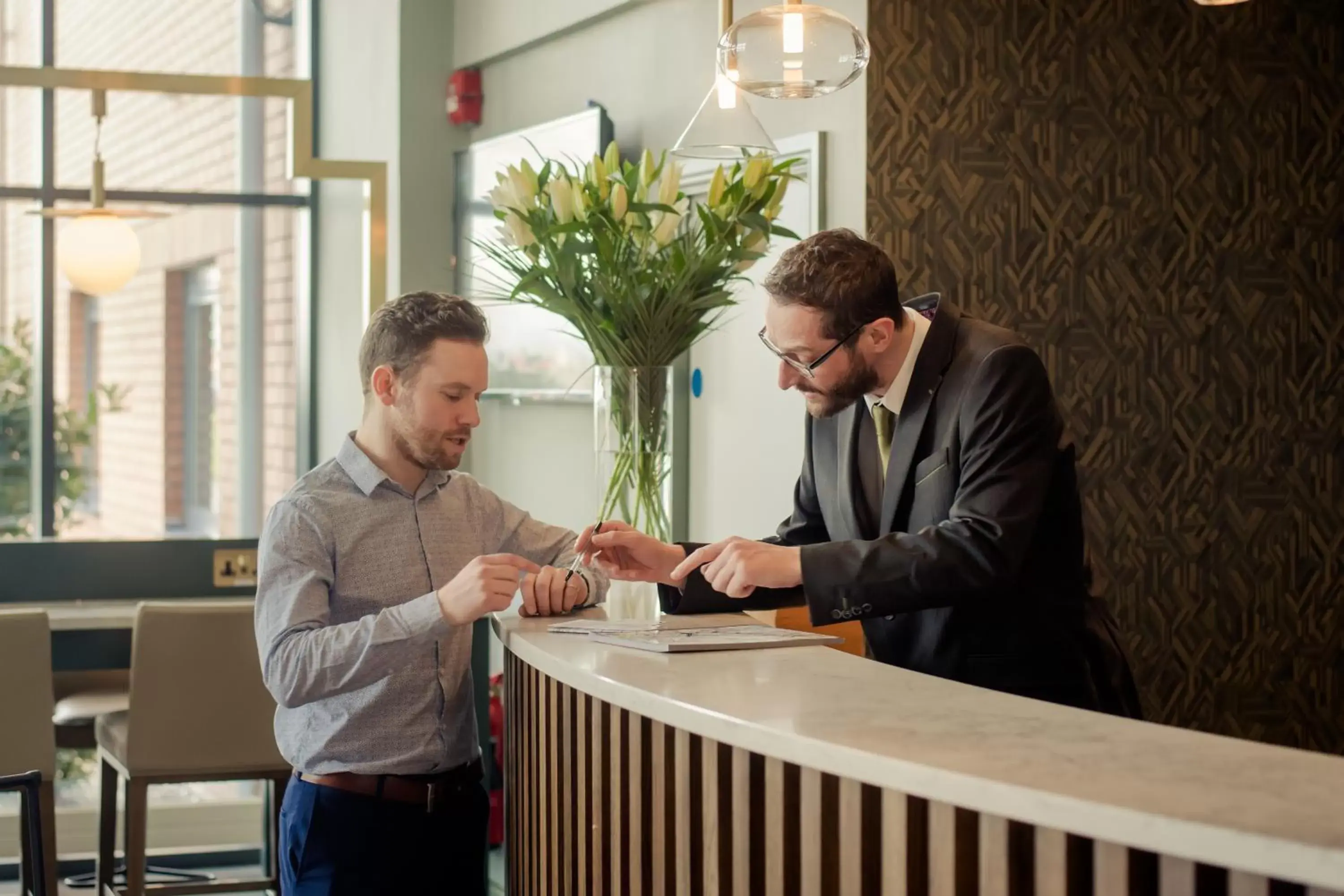 Lobby or reception in The Hoban Hotel Kilkenny