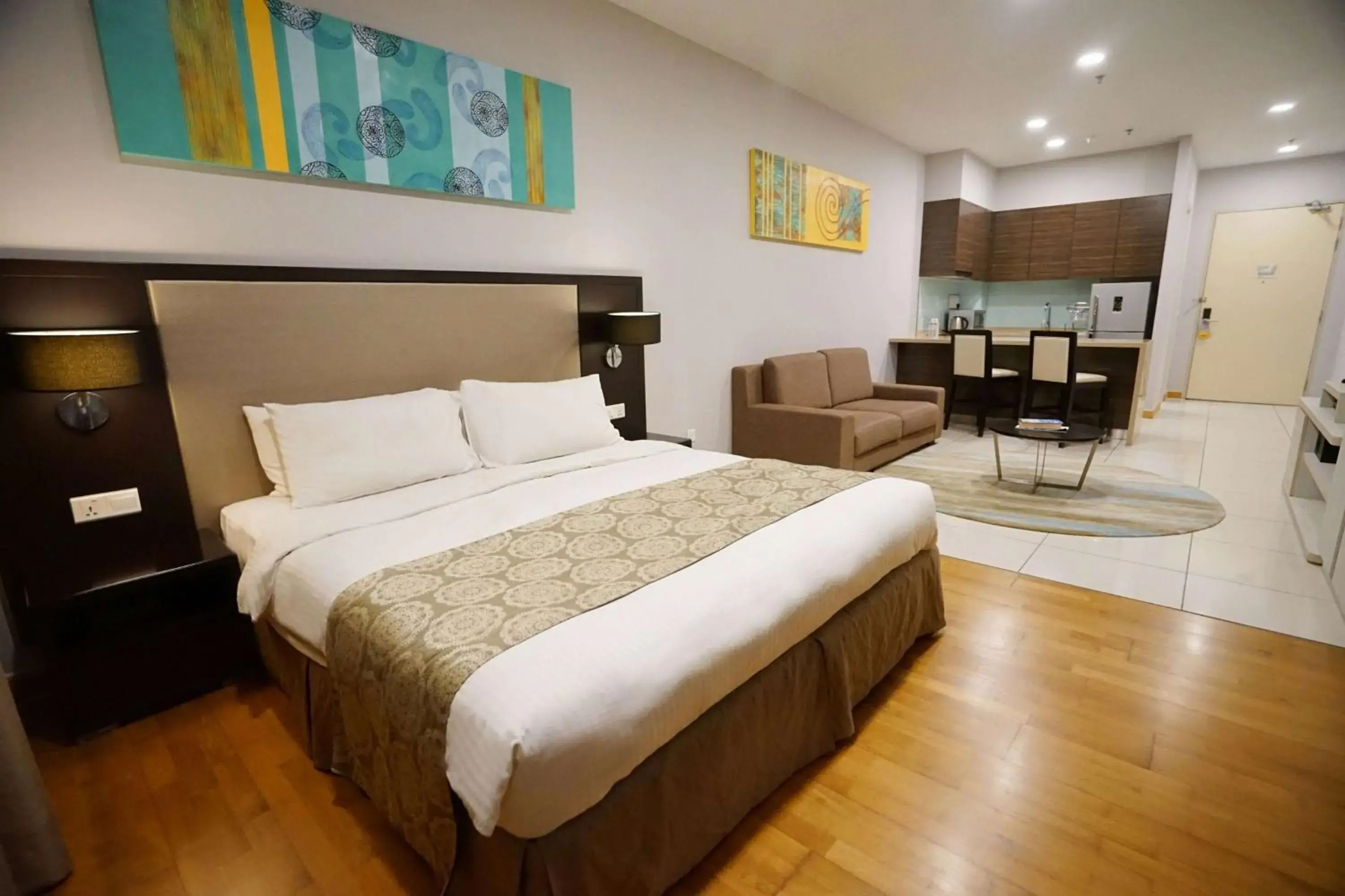 Photo of the whole room, Bed in Trinidad Suites Johor, Trademark Collection by Wyndham Photo of the whole room, Bed in Trinidad Suites Johor, Trademark Collection by Wyndham