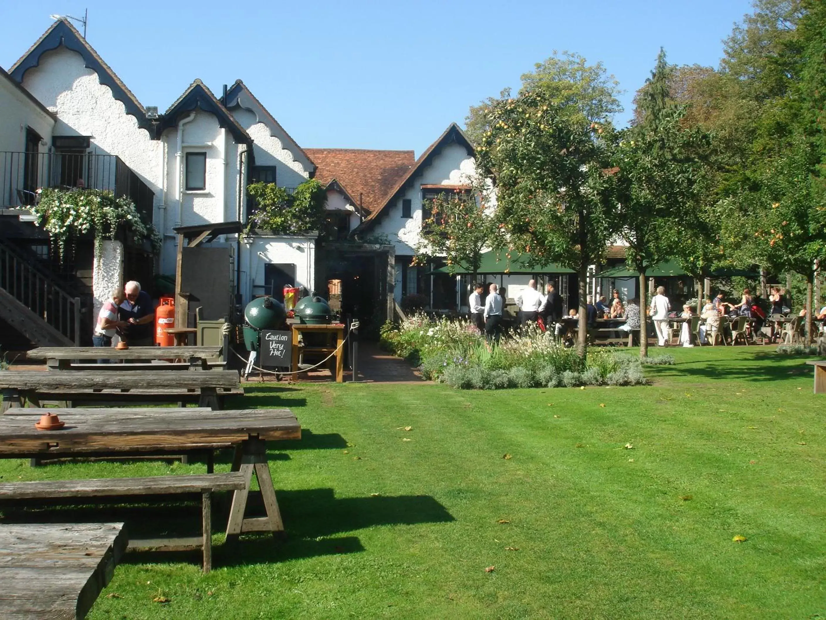 Garden, Property Building in The Olde Bell