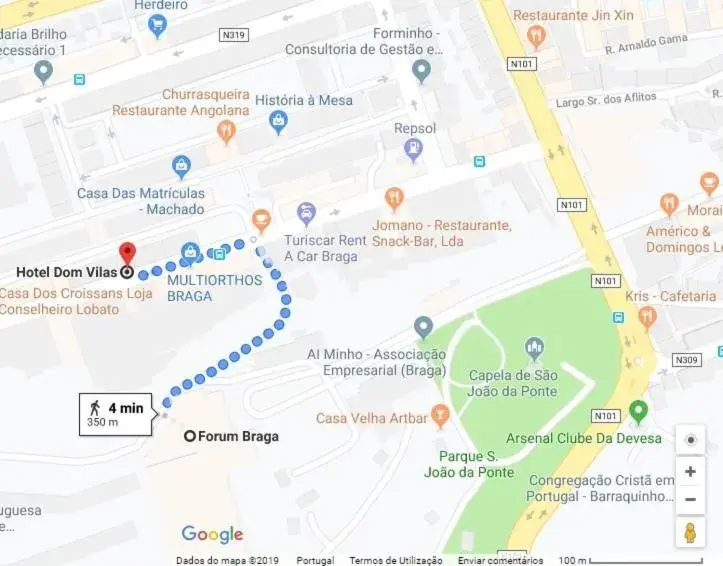 Bird's eye view in Hotel Dom Vilas Bird's eye view in Hotel Dom Vilas