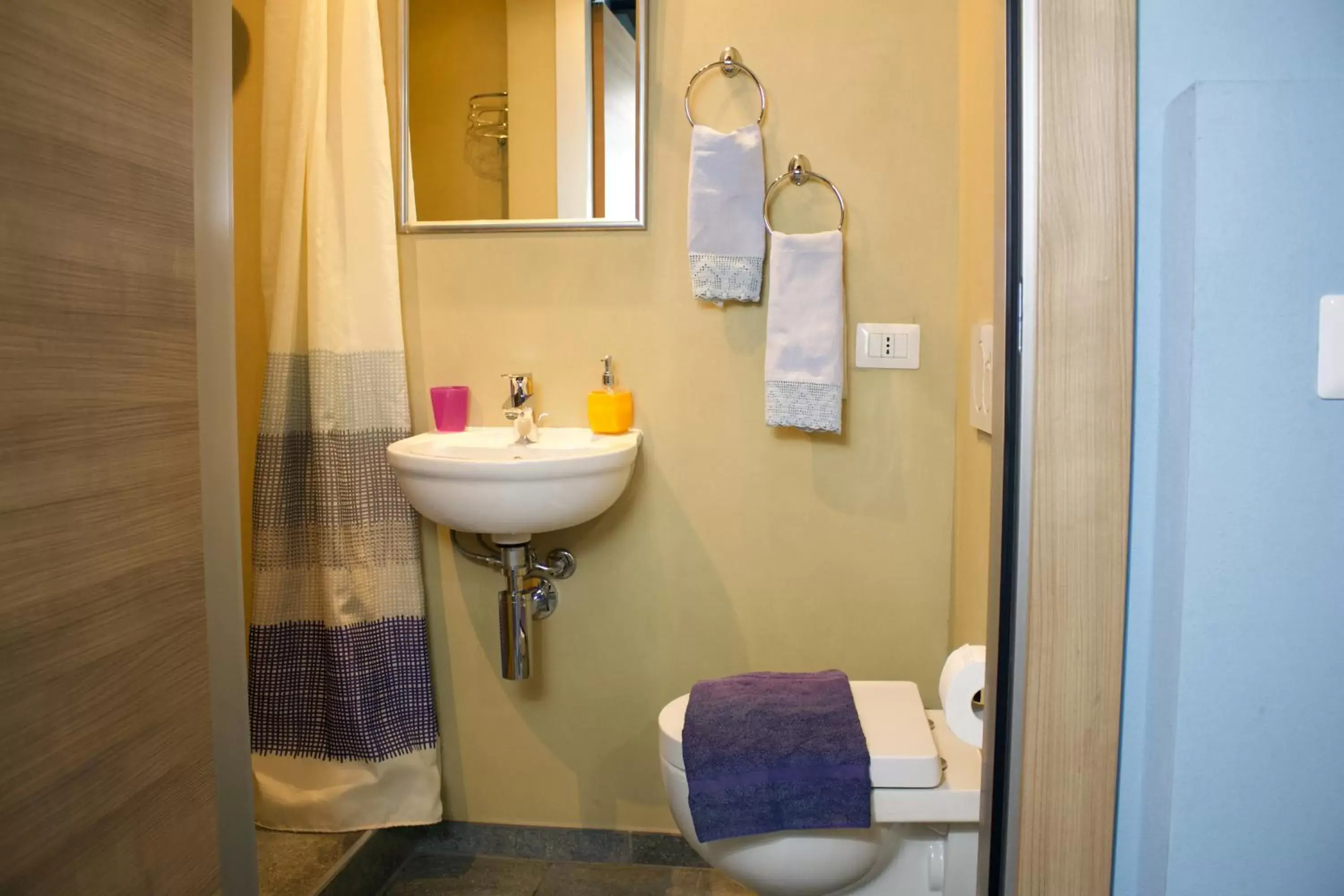 Bathroom in La Casa Sul Sasso