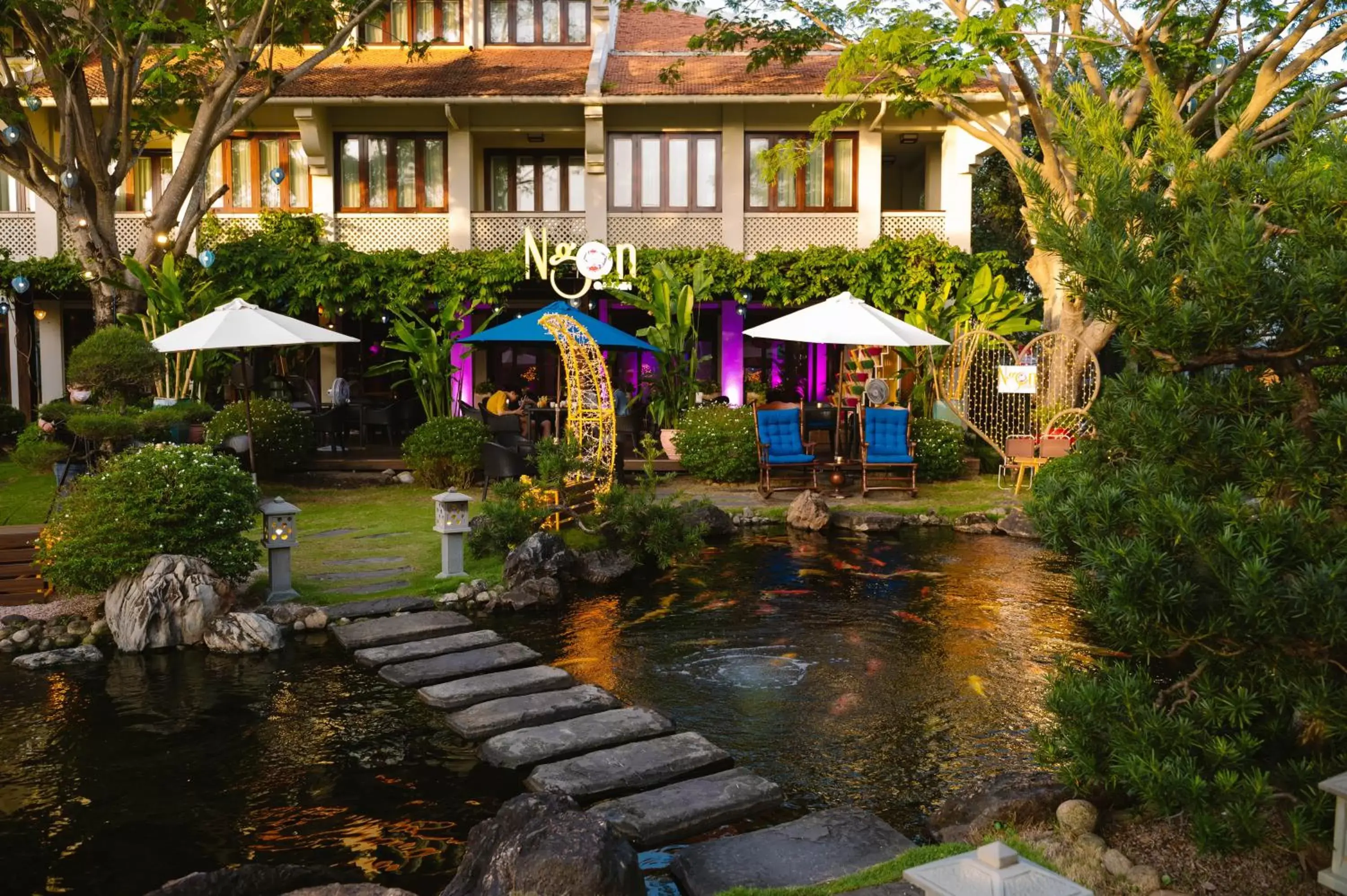 Garden in Almanity Hoi An Resort & Spa