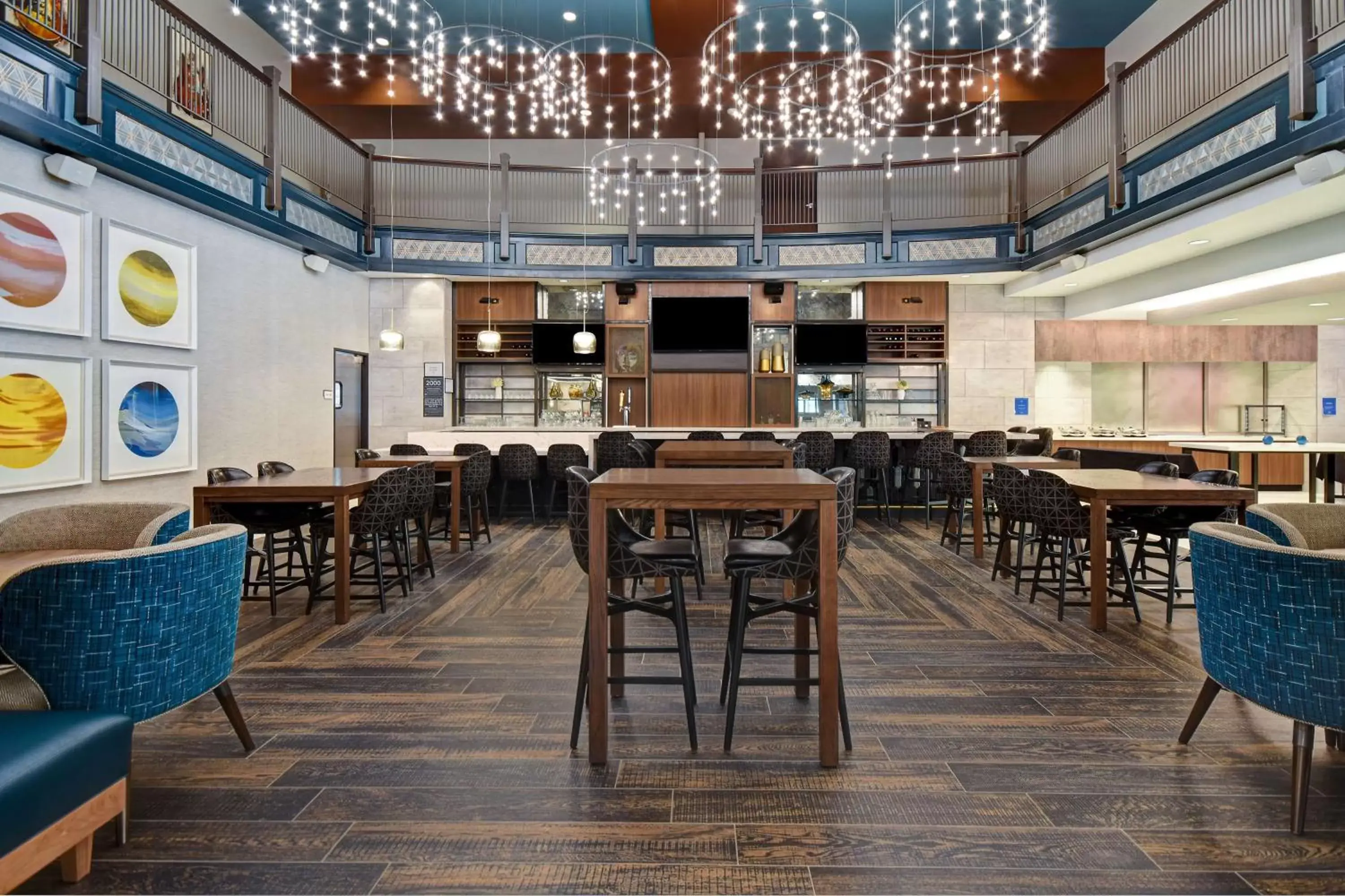 Dining area, Restaurant/Places to Eat in Hilton Garden Inn Kalamazoo Downtown