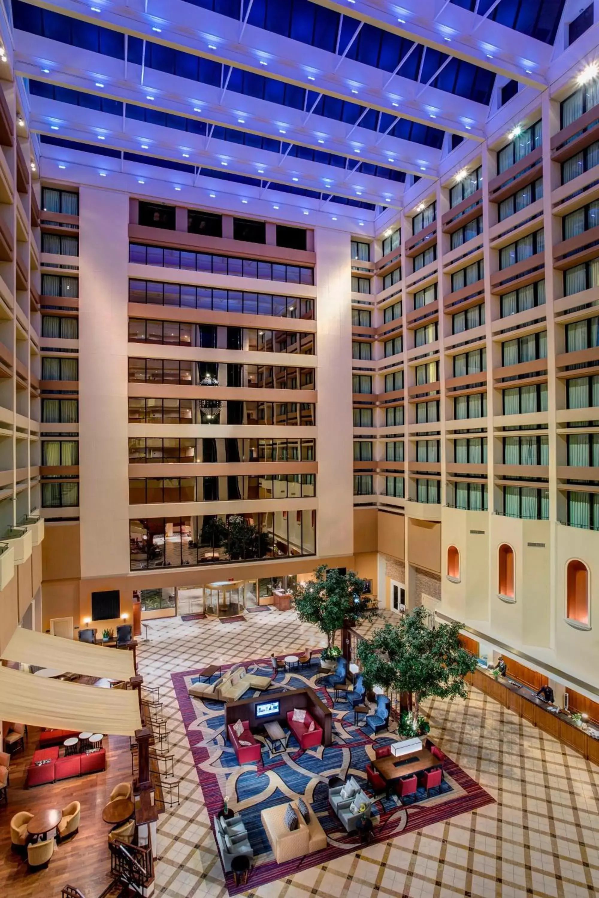 Lobby or reception in Houston Marriott Westchase