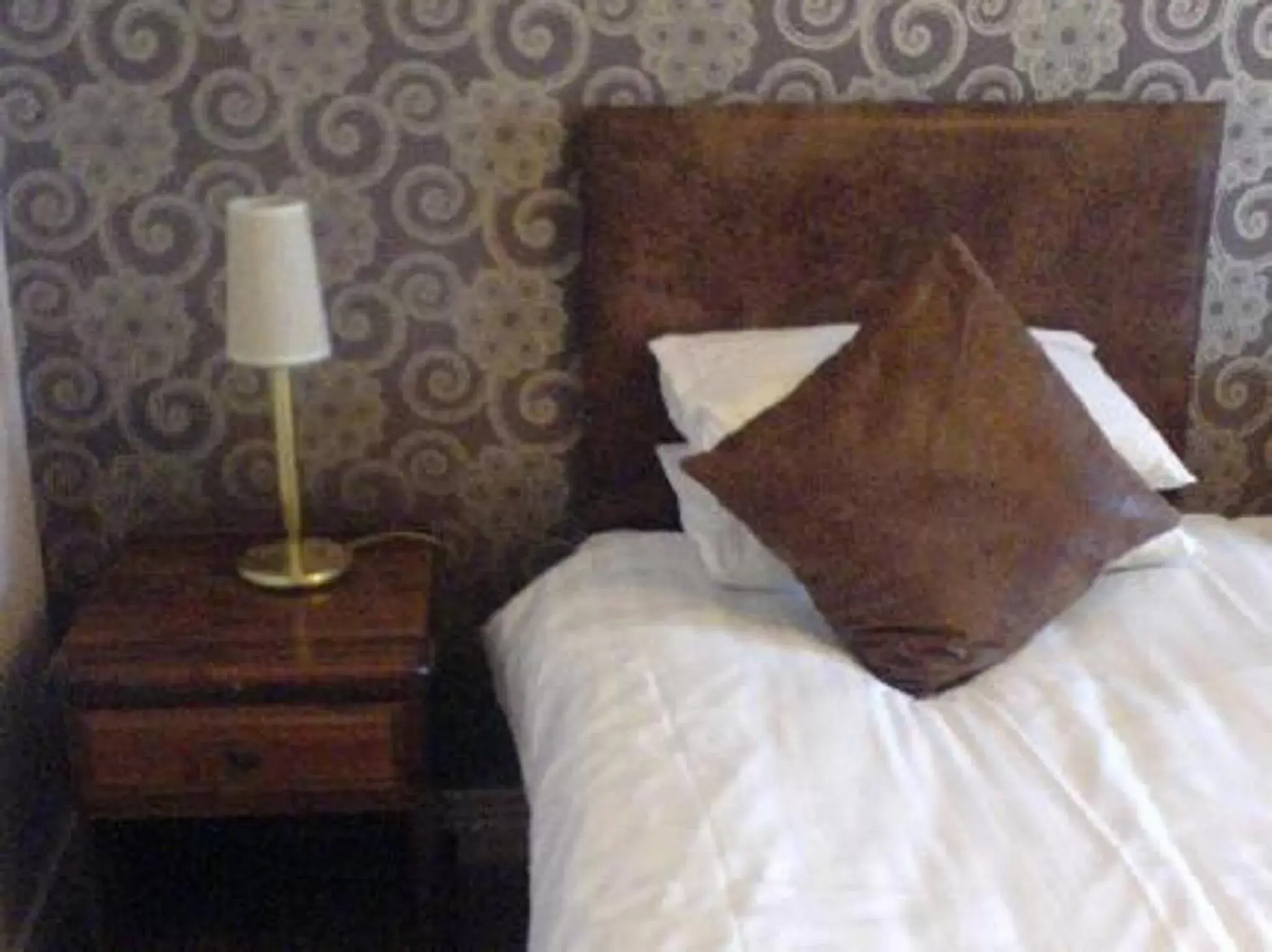 Decorative detail, Bed in The Junction Hotel