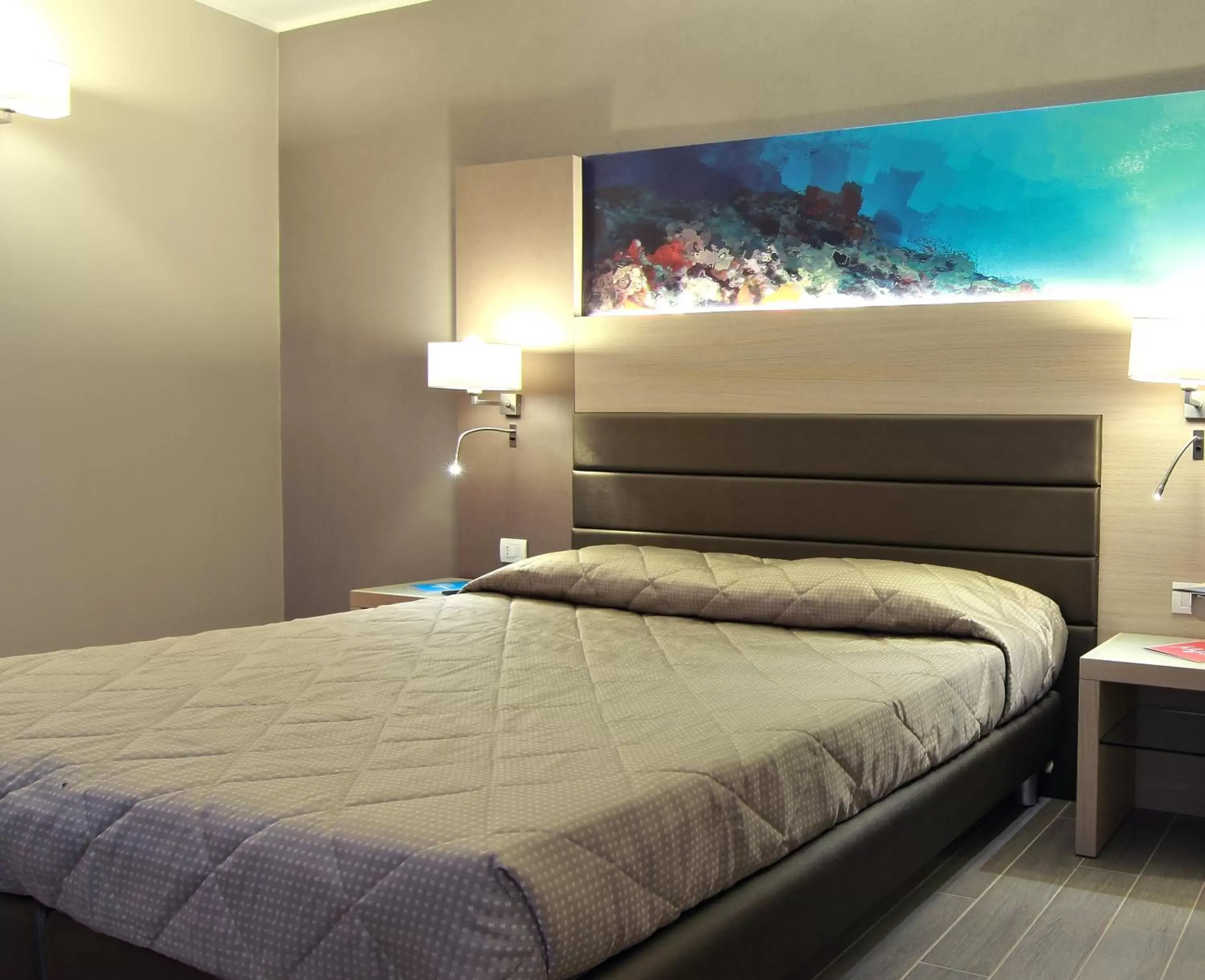 Bed in Alma di Alghero Hotel