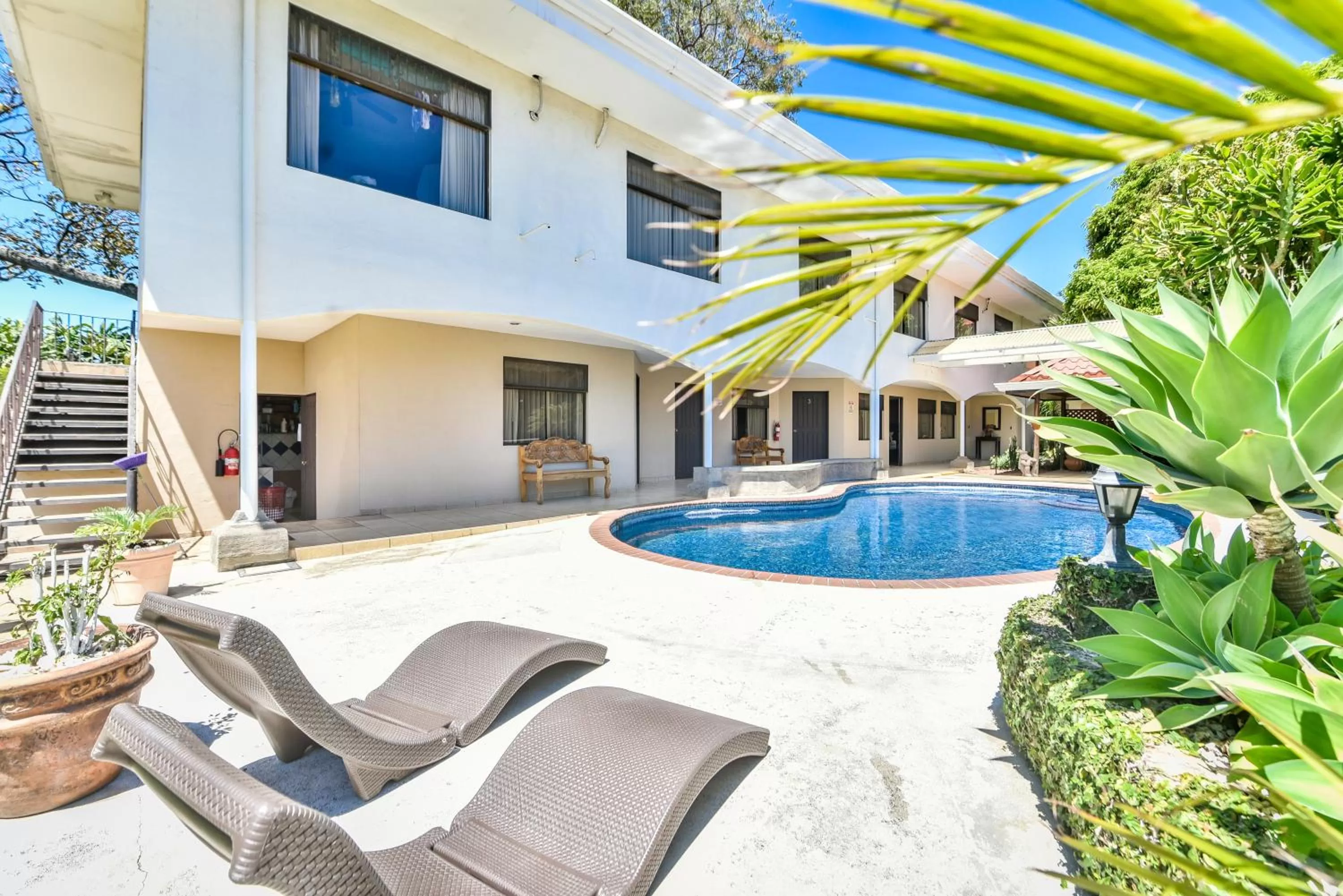 Property building in La Riviera Hotel