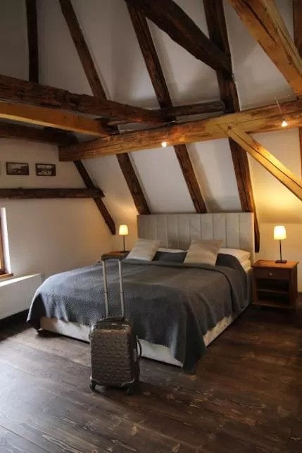 Bed in Hotel Svambersky dum