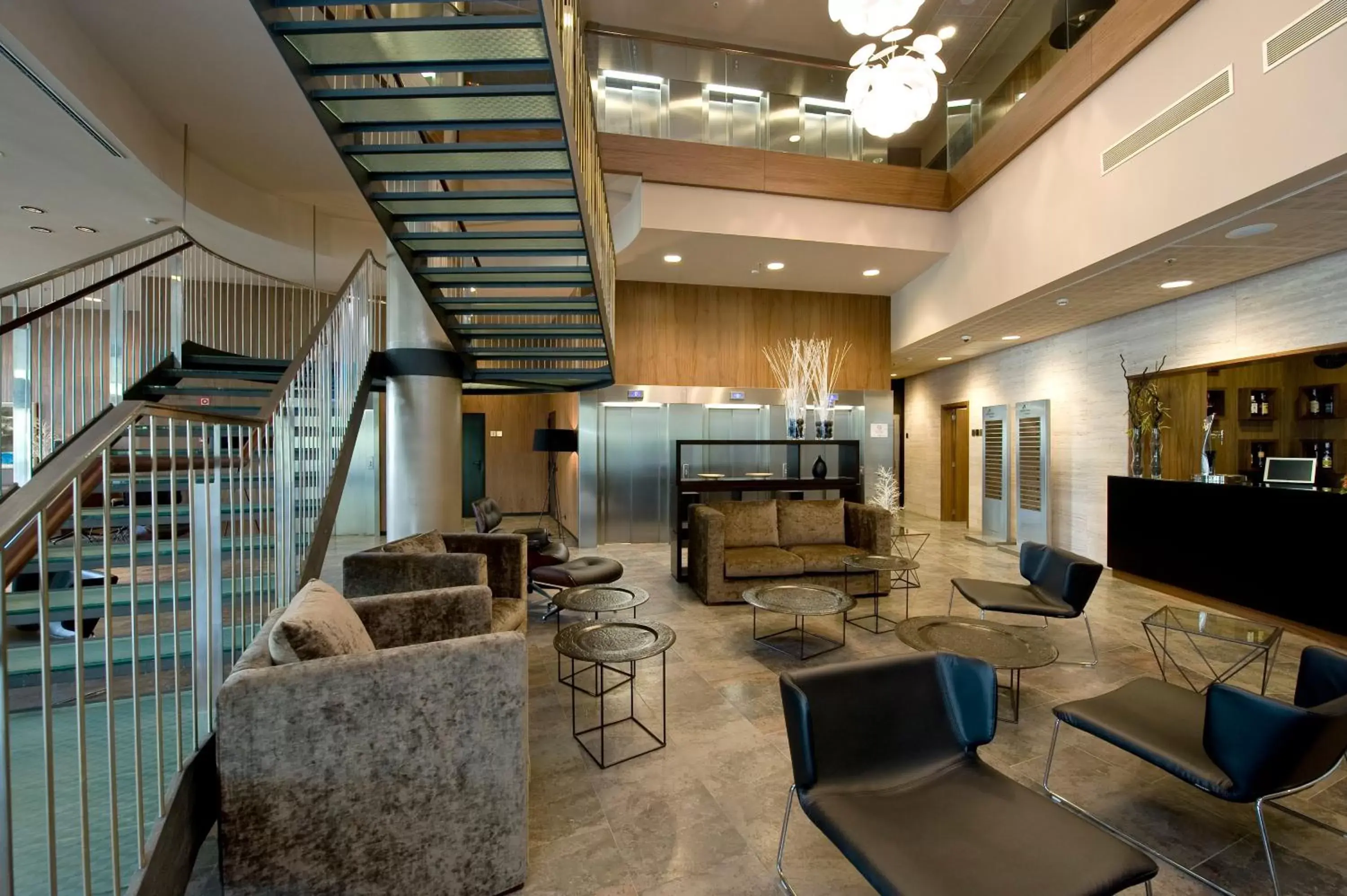 Lobby or reception, Lobby/Reception in Hotel Badalona Tower