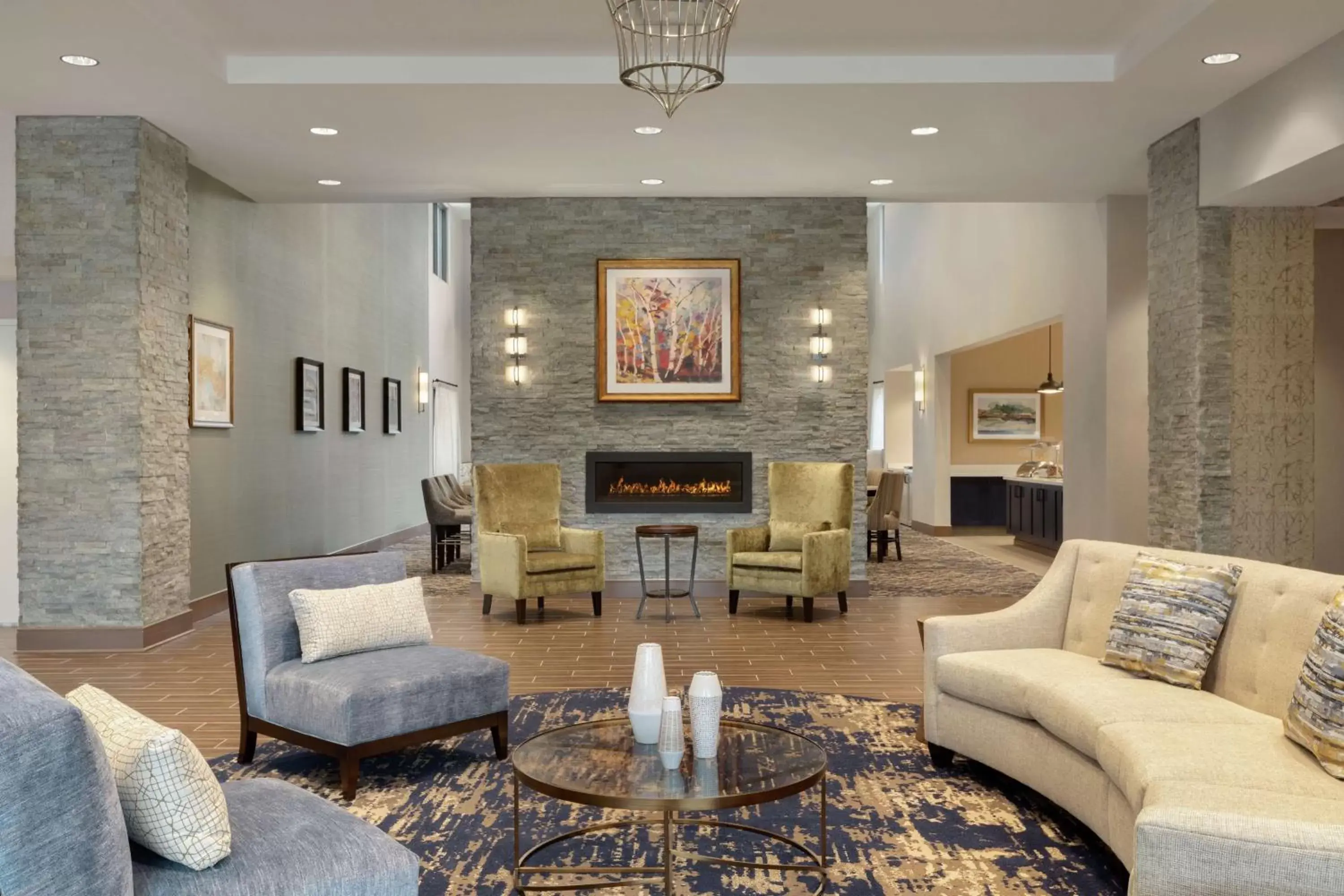Lobby or reception, Seating Area in Homewood Suites by Hilton Albany Crossgates Mall